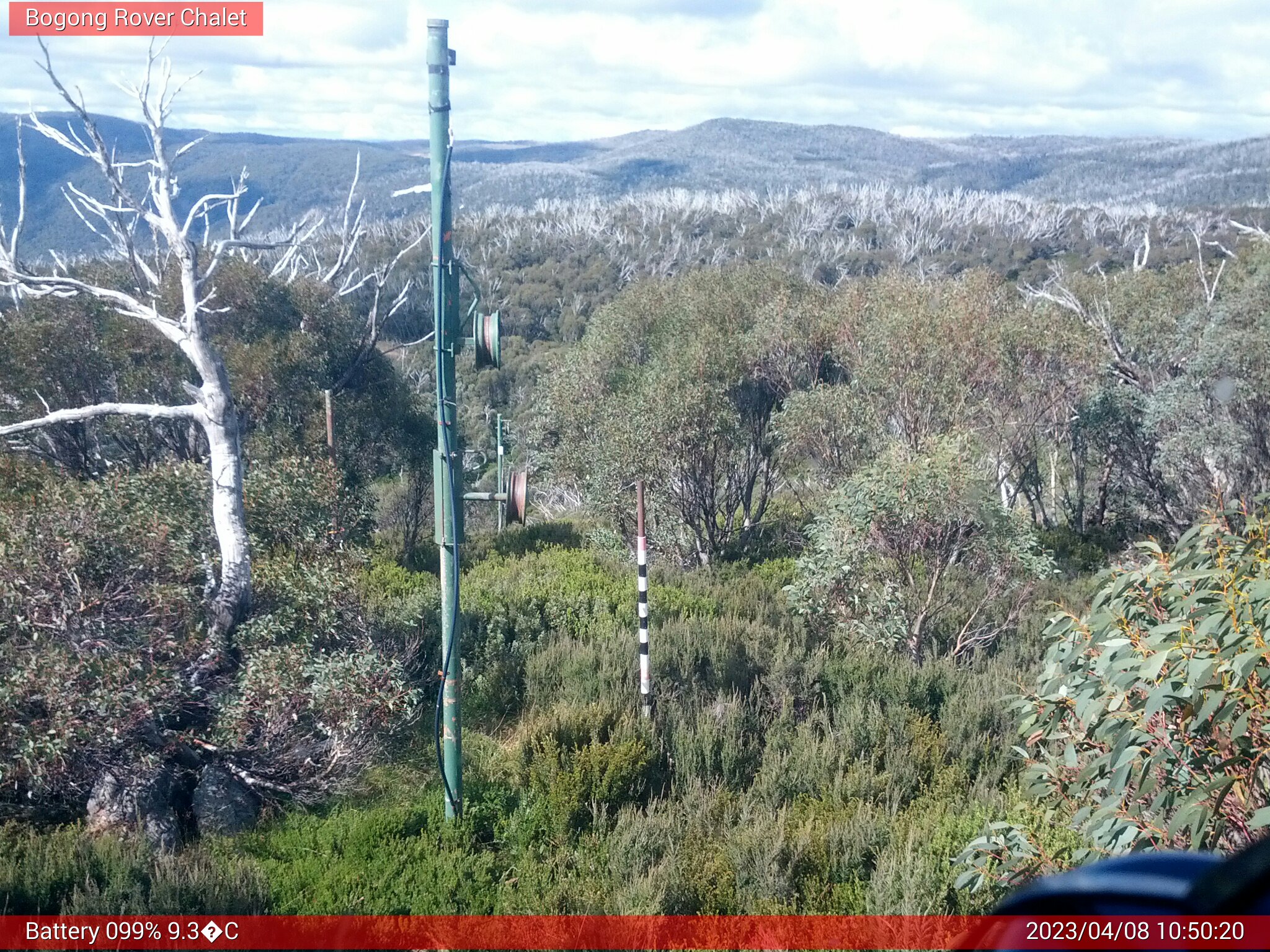 Bogong Web Cam 10:50am Saturday 8th of April 2023