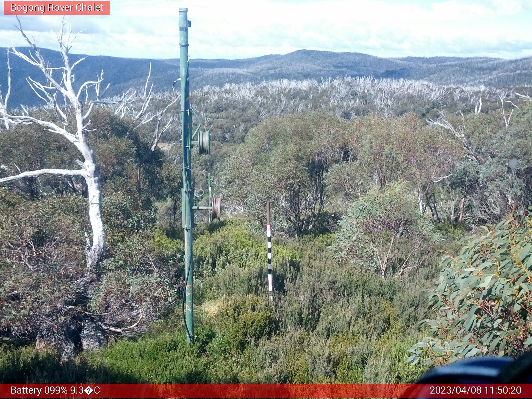 Bogong Web Cam 11:50am Saturday 8th of April 2023