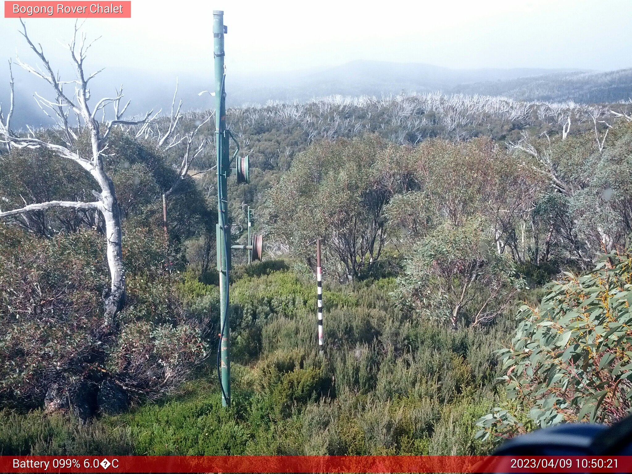 Bogong Web Cam 10:50am Sunday 9th of April 2023