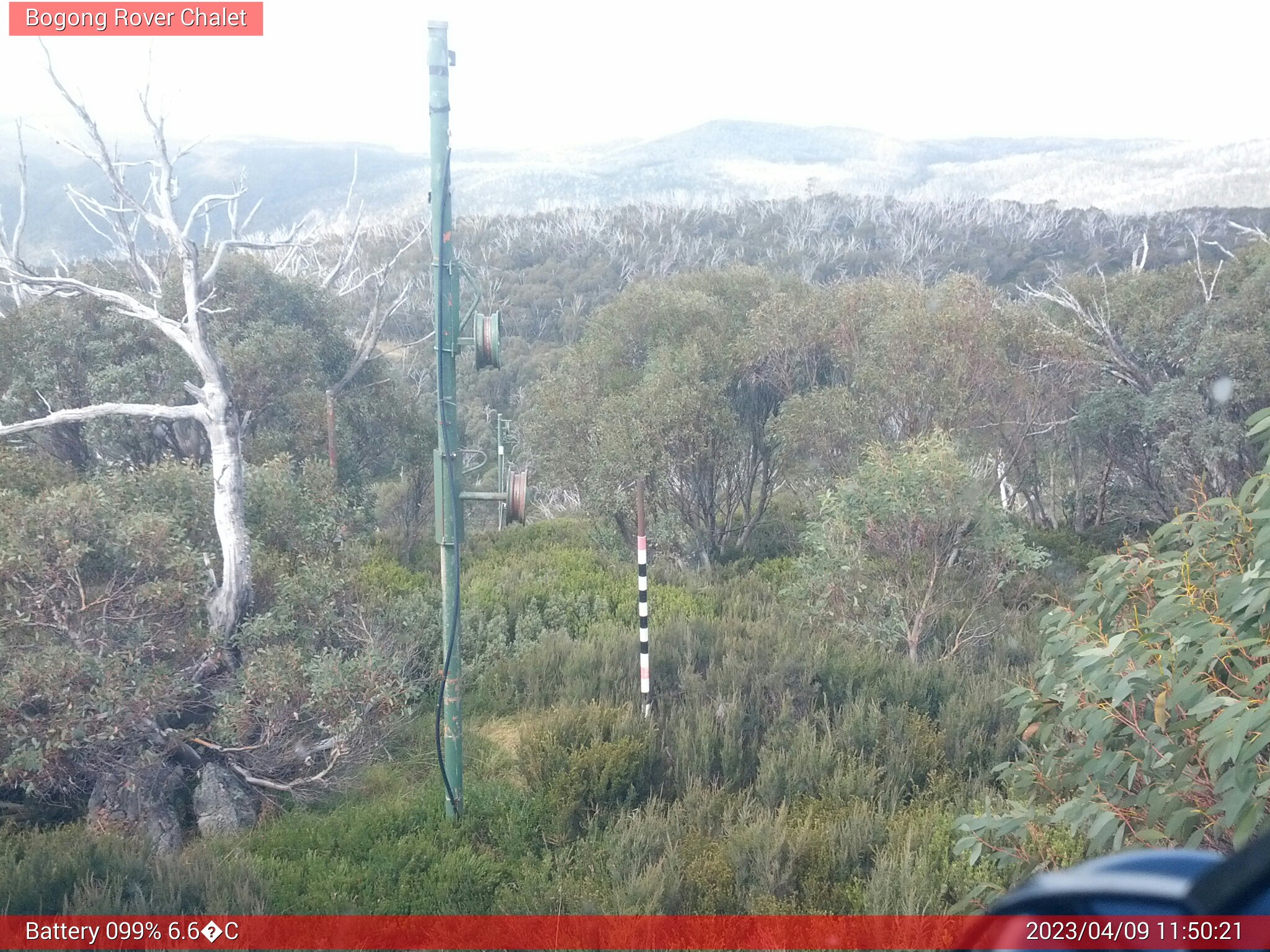 Bogong Web Cam 11:50am Sunday 9th of April 2023