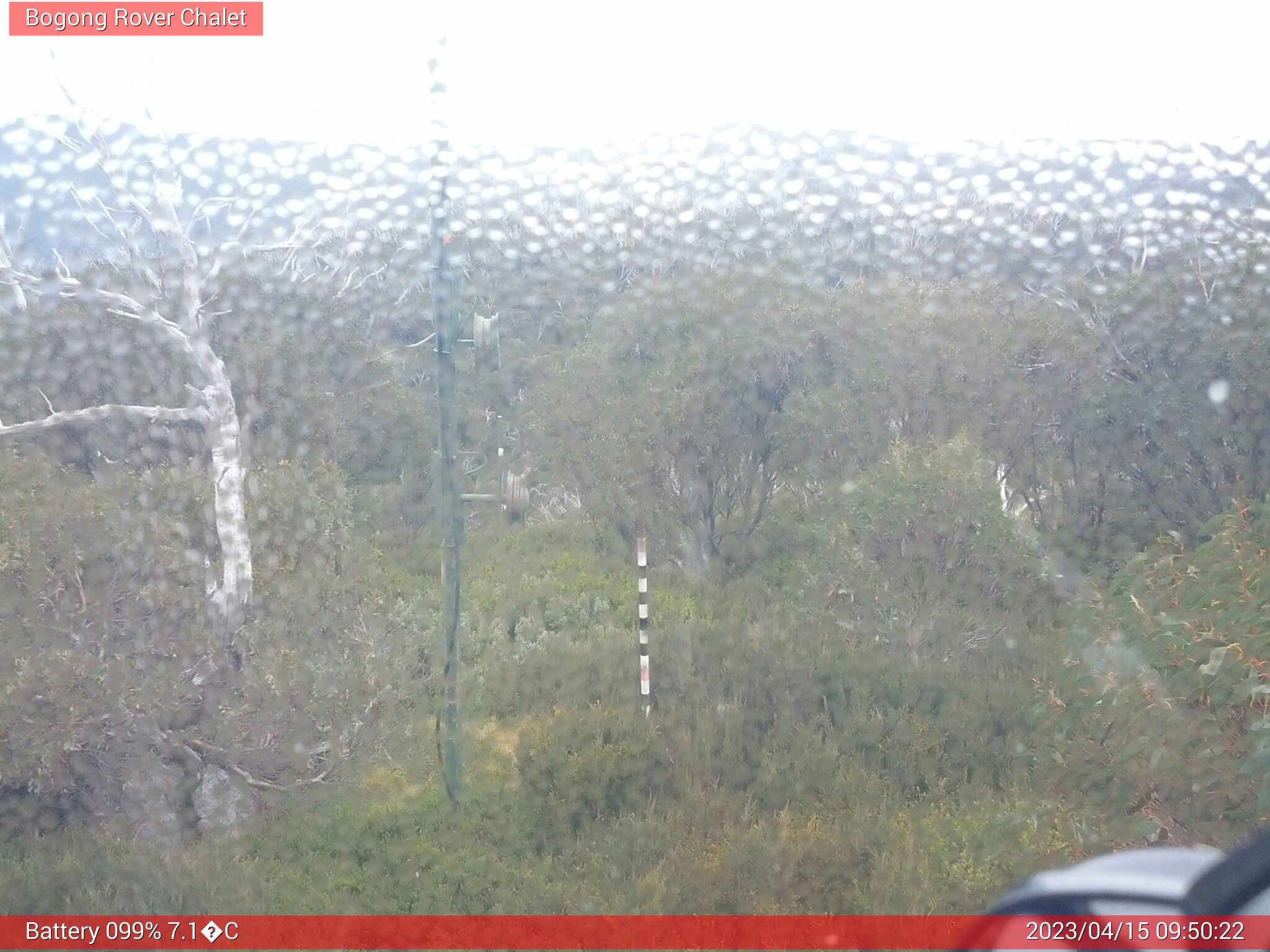 Bogong Web Cam 9:50am Saturday 15th of April 2023