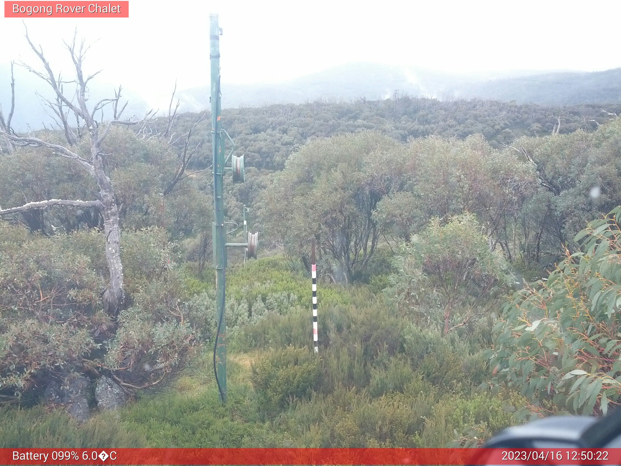 Bogong Web Cam 12:50pm Sunday 16th of April 2023