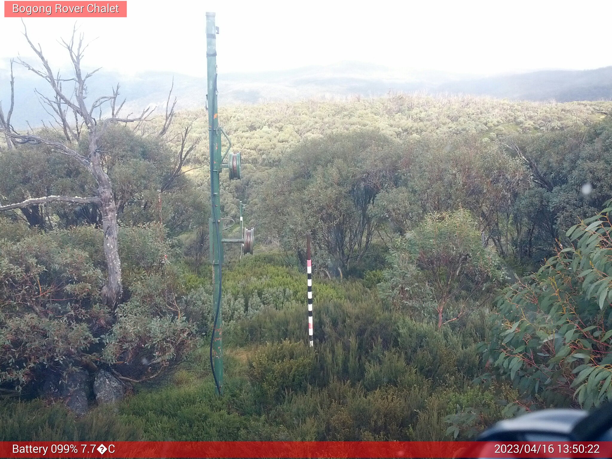 Bogong Web Cam 1:50pm Sunday 16th of April 2023