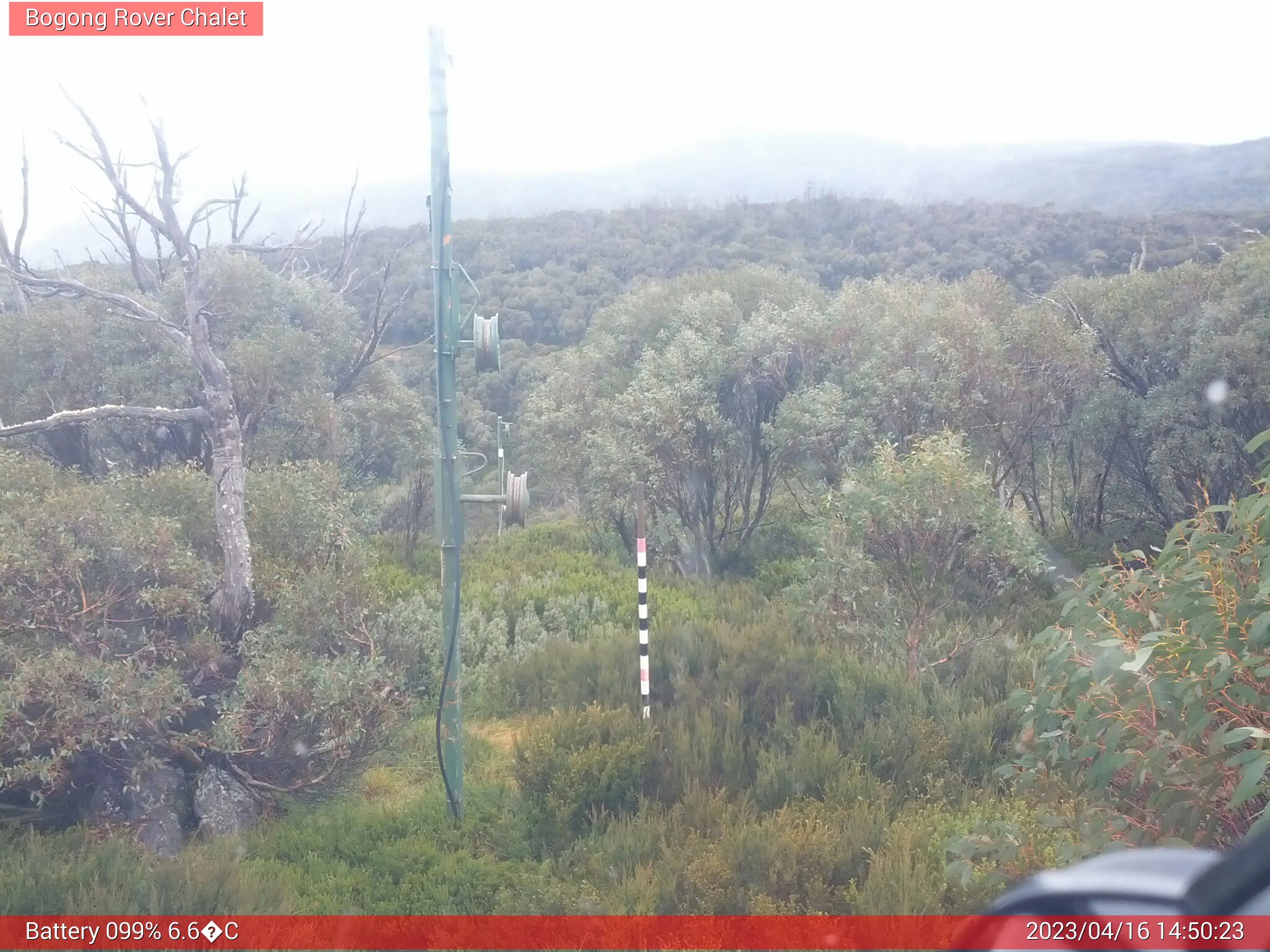 Bogong Web Cam 2:50pm Sunday 16th of April 2023