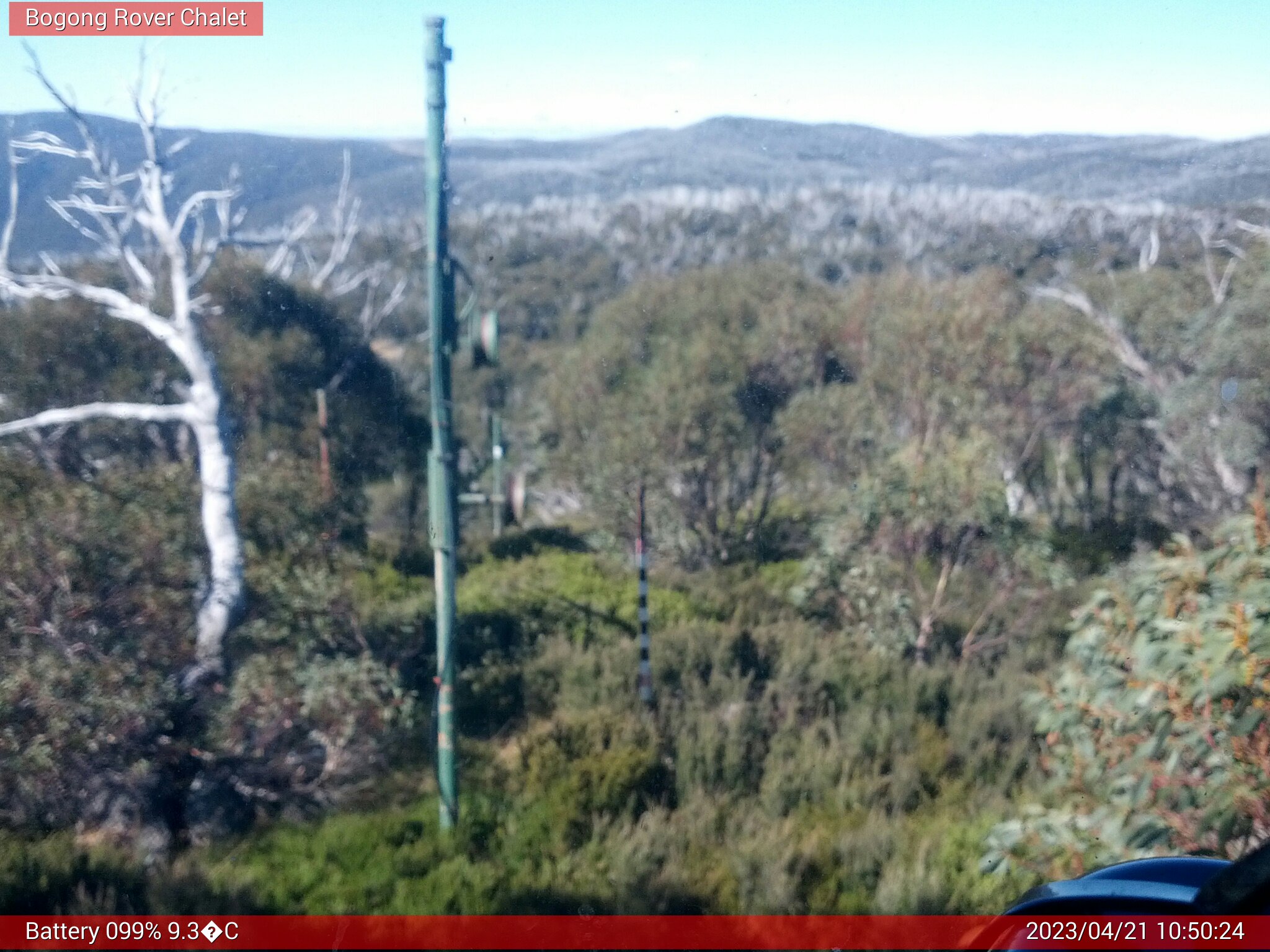 Bogong Web Cam 10:50am Friday 21st of April 2023