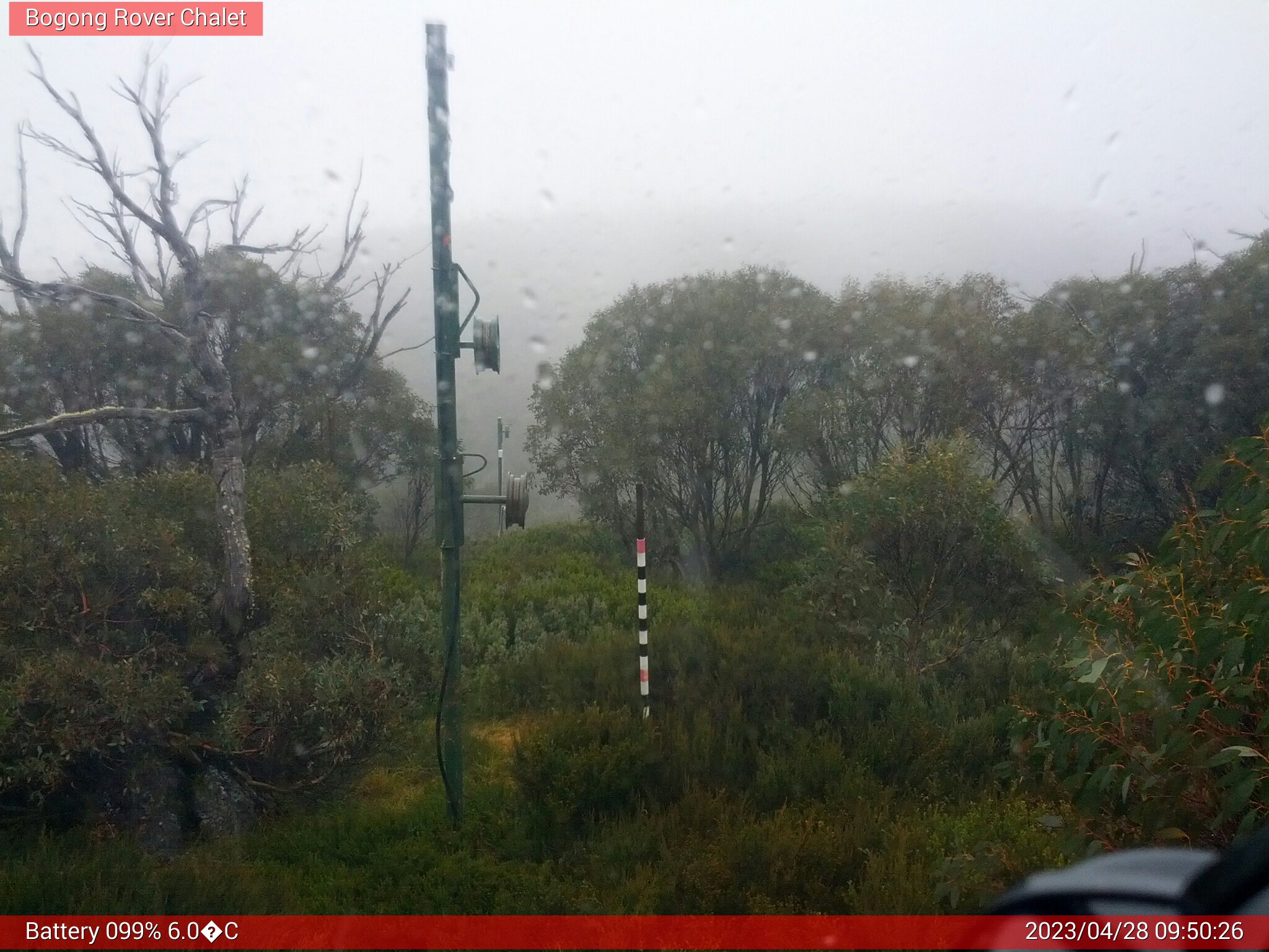 Bogong Web Cam 9:50am Friday 28th of April 2023