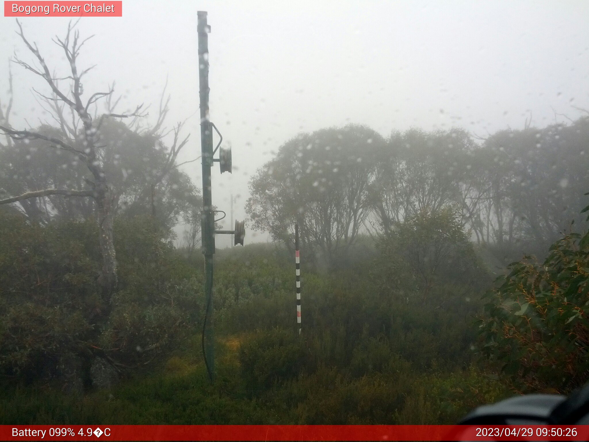 Bogong Web Cam 9:50am Saturday 29th of April 2023