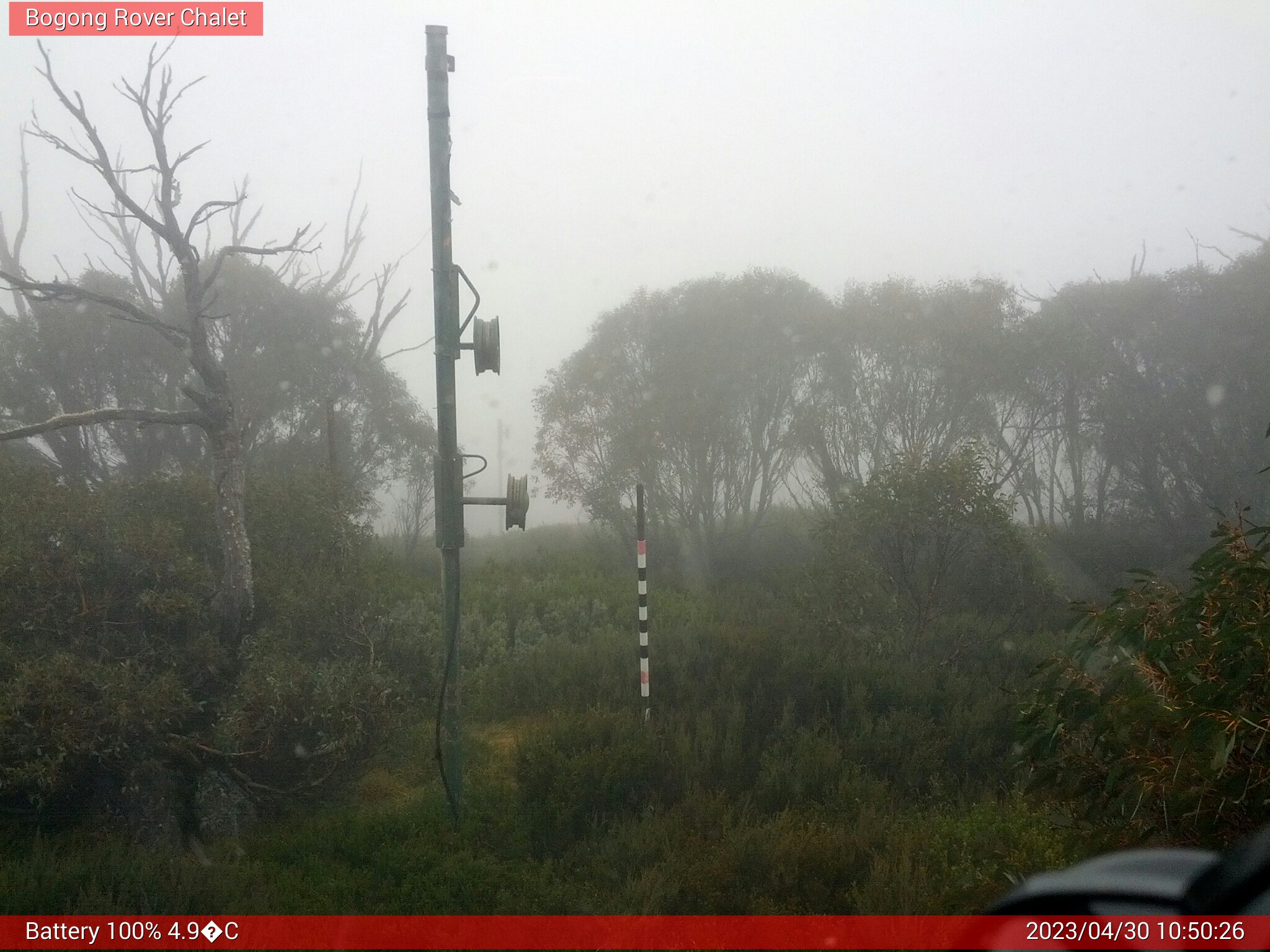 Bogong Web Cam 10:50am Sunday 30th of April 2023