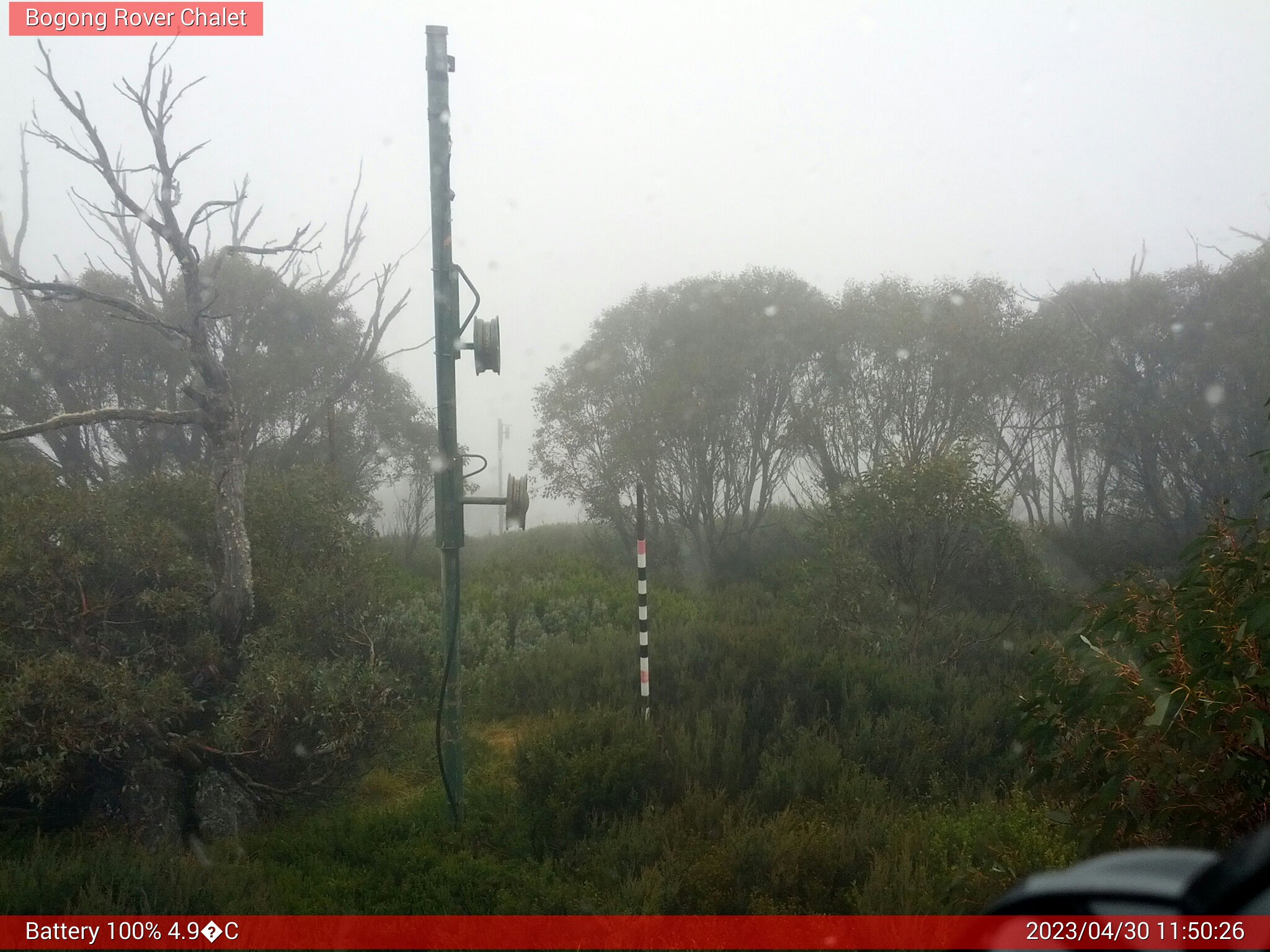 Bogong Web Cam 11:50am Sunday 30th of April 2023