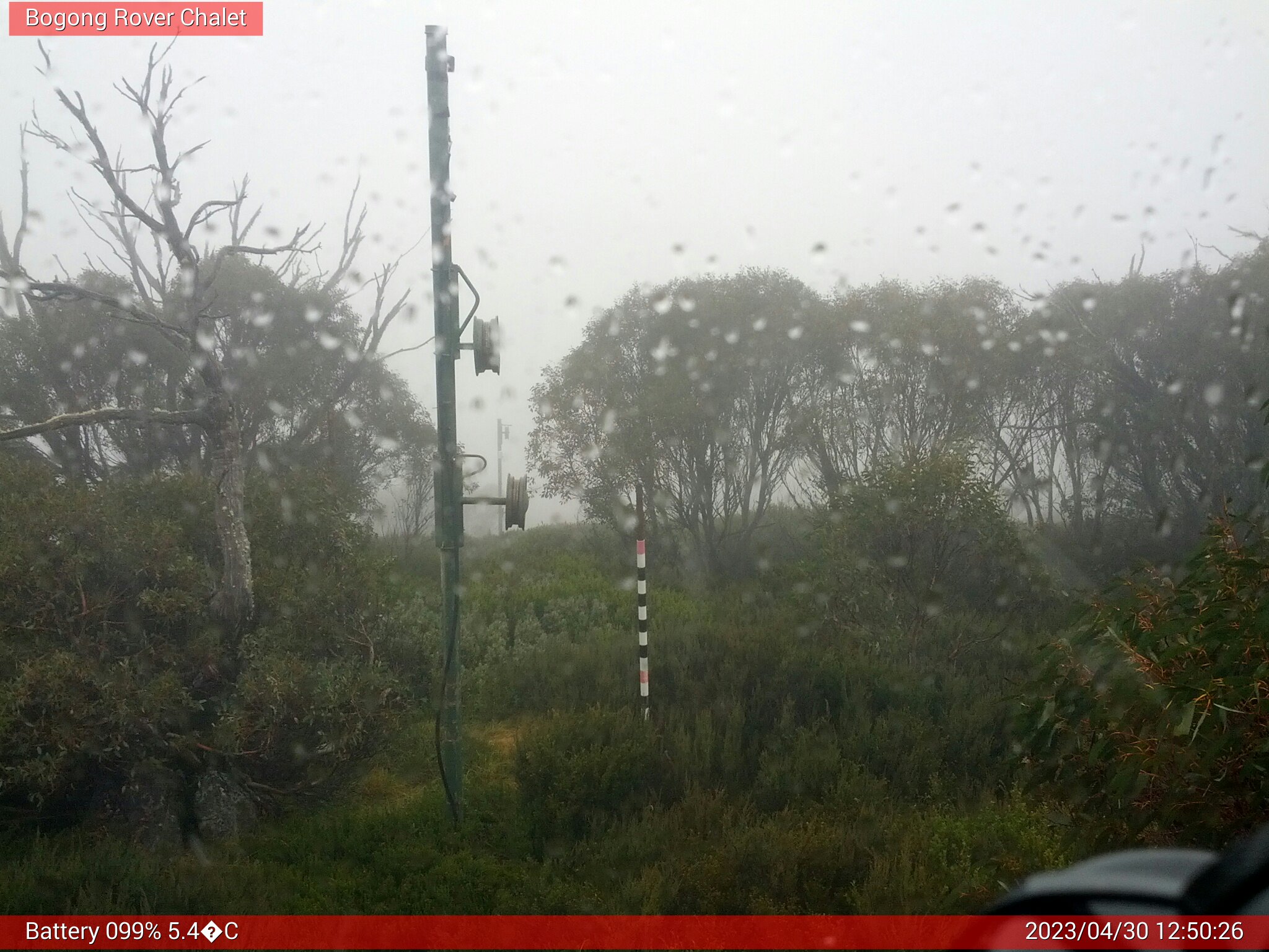 Bogong Web Cam 12:50pm Sunday 30th of April 2023