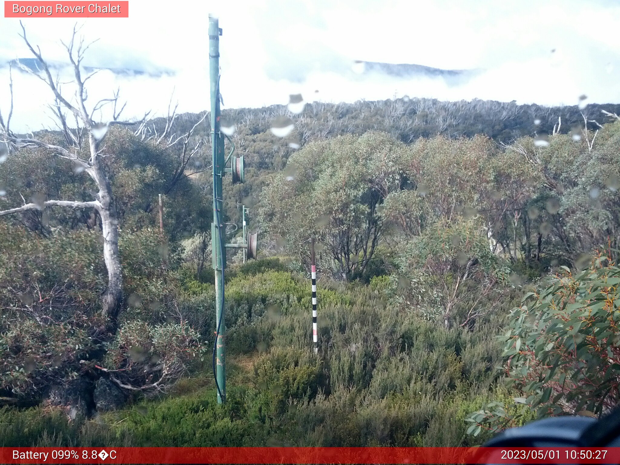 Bogong Web Cam 10:50am Monday 1st of May 2023