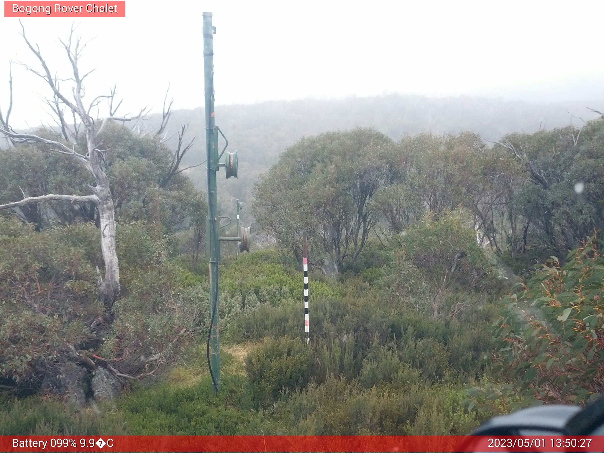 Bogong Web Cam 1:50pm Monday 1st of May 2023