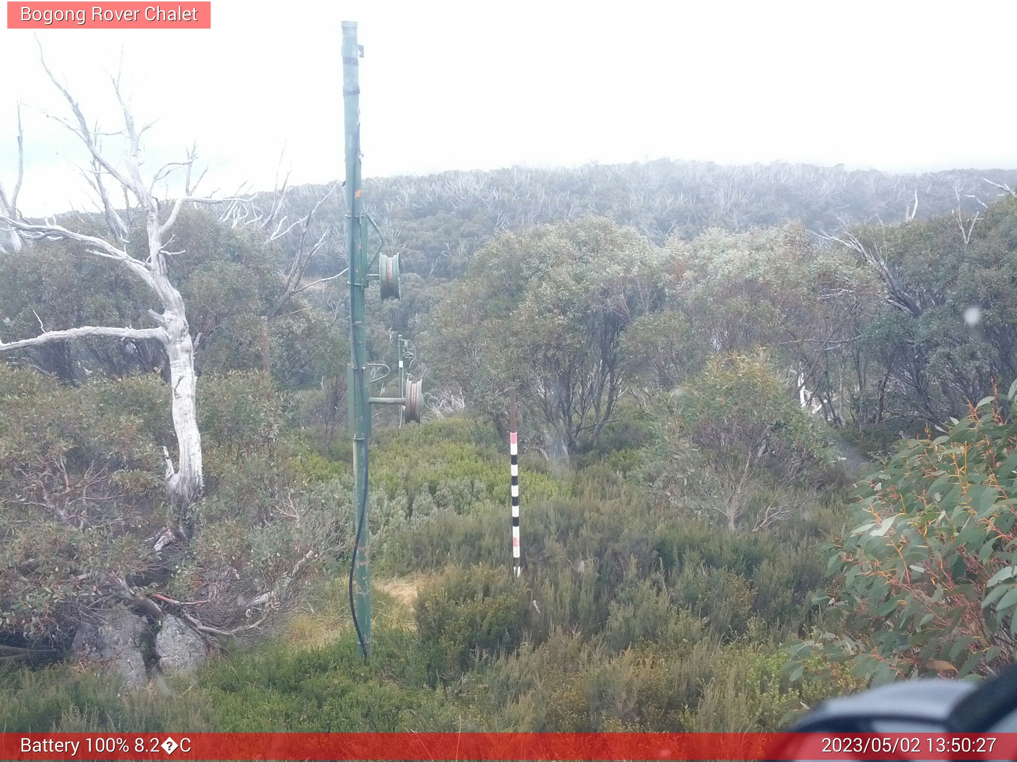 Bogong Web Cam 1:50pm Tuesday 2nd of May 2023