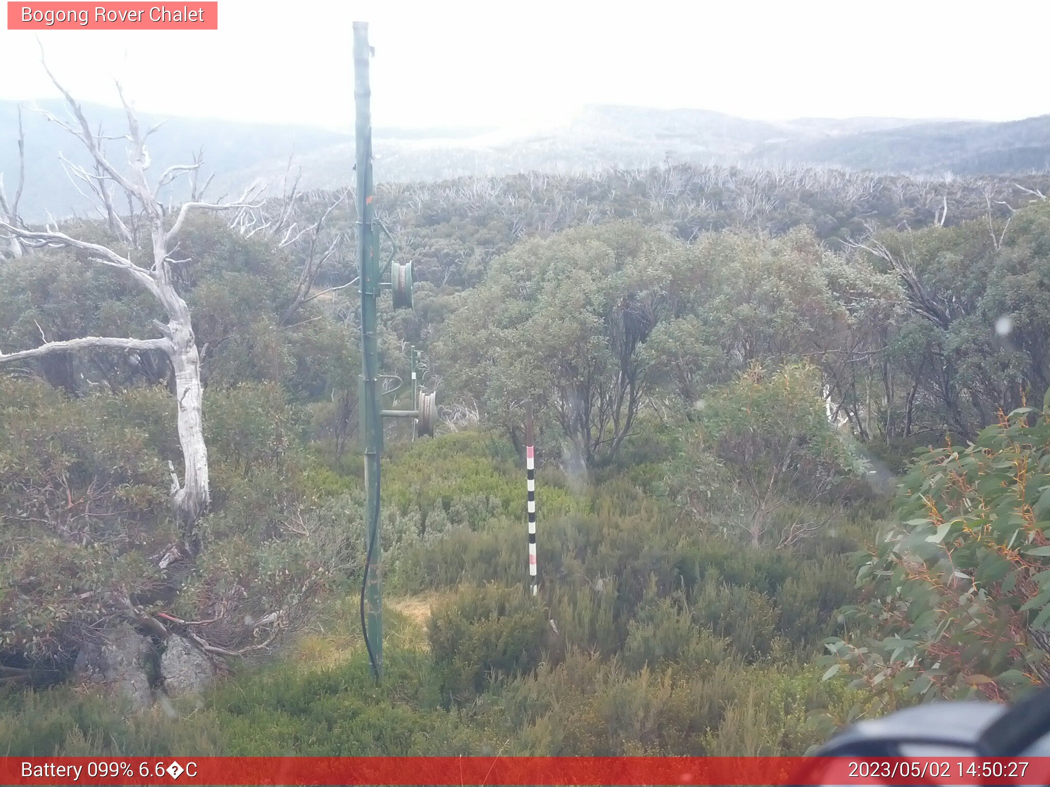 Bogong Web Cam 2:50pm Tuesday 2nd of May 2023