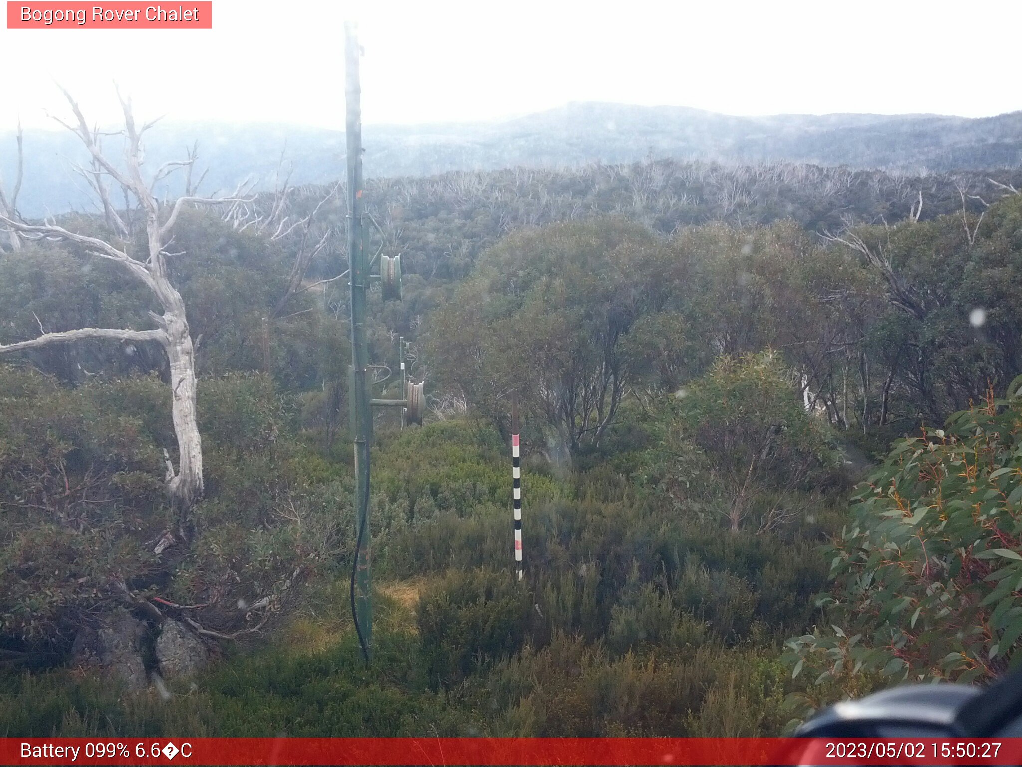 Bogong Web Cam 3:50pm Tuesday 2nd of May 2023