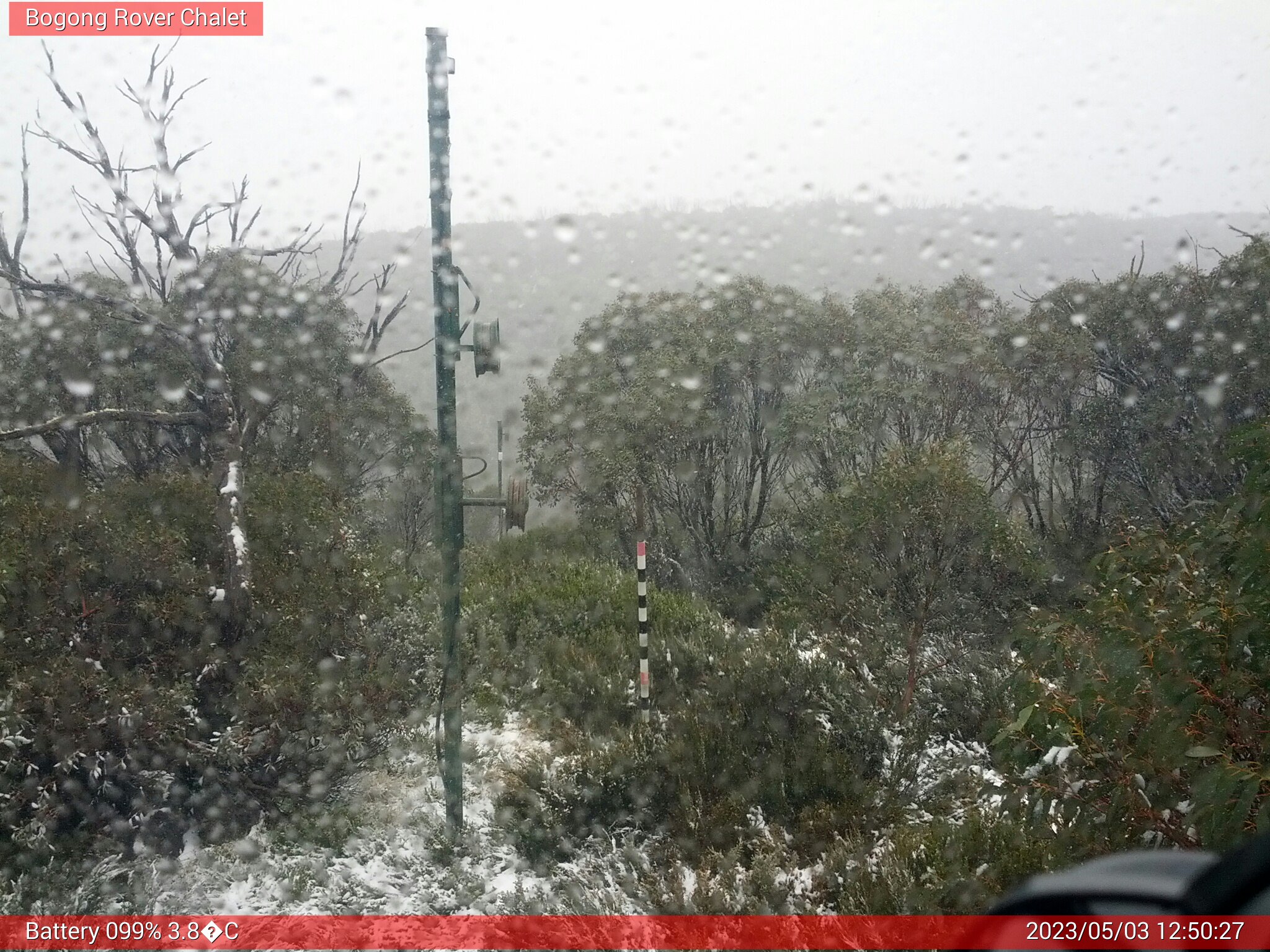 Bogong Web Cam 12:50pm Wednesday 3rd of May 2023