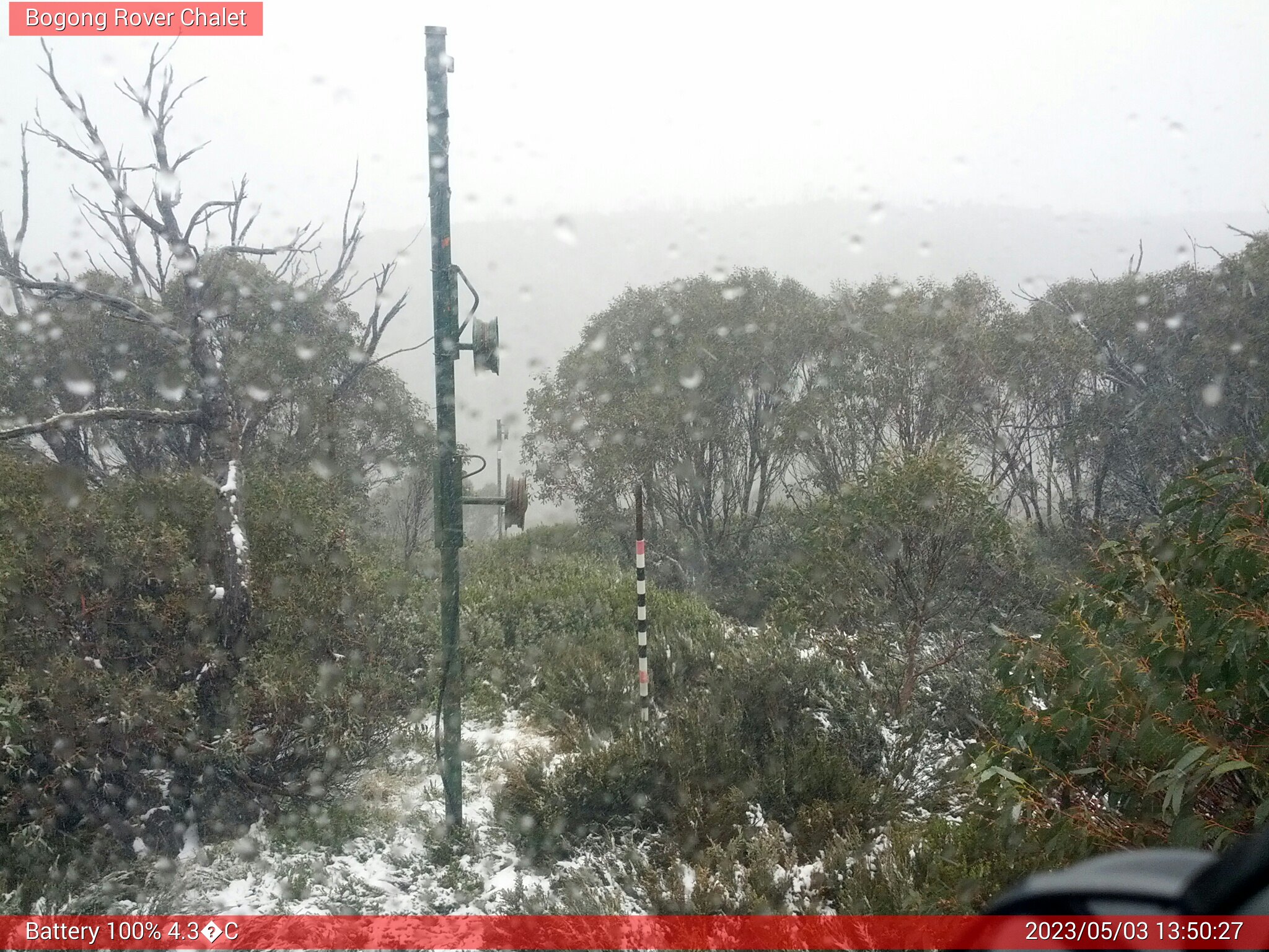 Bogong Web Cam 1:50pm Wednesday 3rd of May 2023