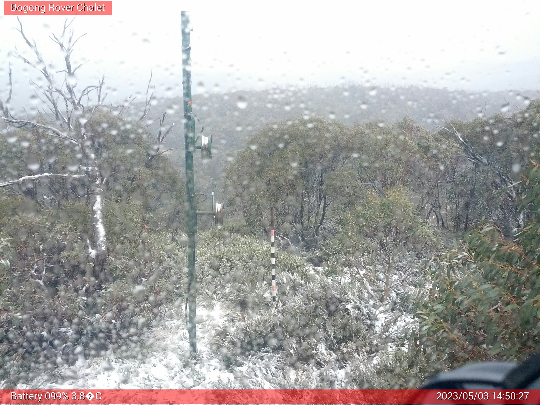 Bogong Web Cam 2:50pm Wednesday 3rd of May 2023