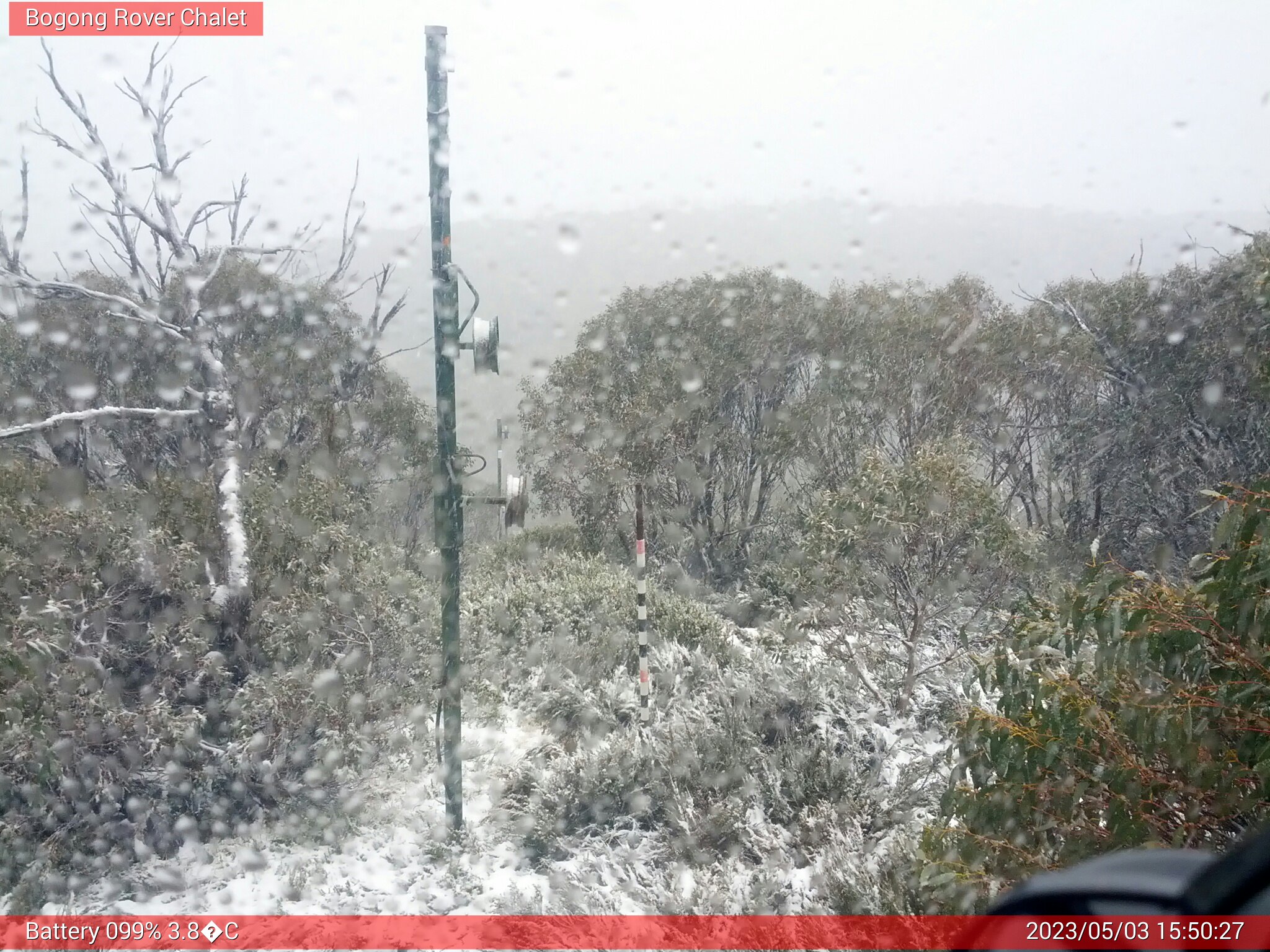 Bogong Web Cam 3:50pm Wednesday 3rd of May 2023