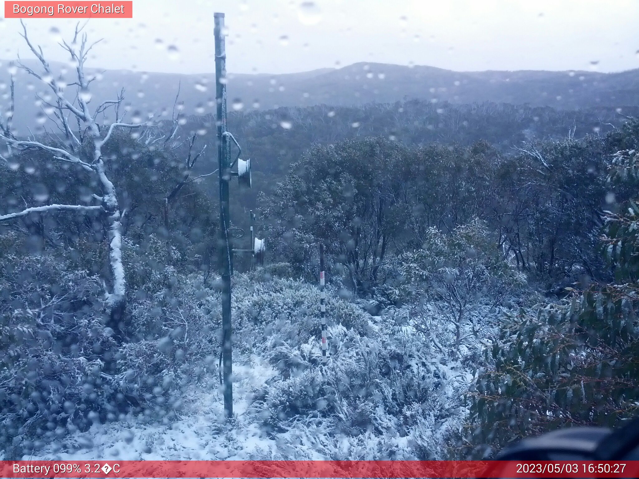 Bogong Web Cam 4:50pm Wednesday 3rd of May 2023