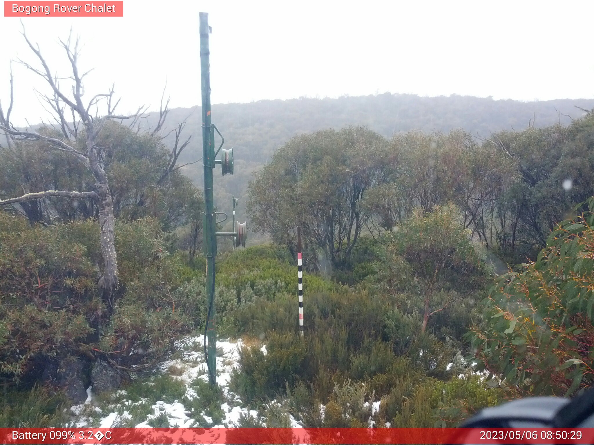 Bogong Web Cam 8:50am Saturday 6th of May 2023