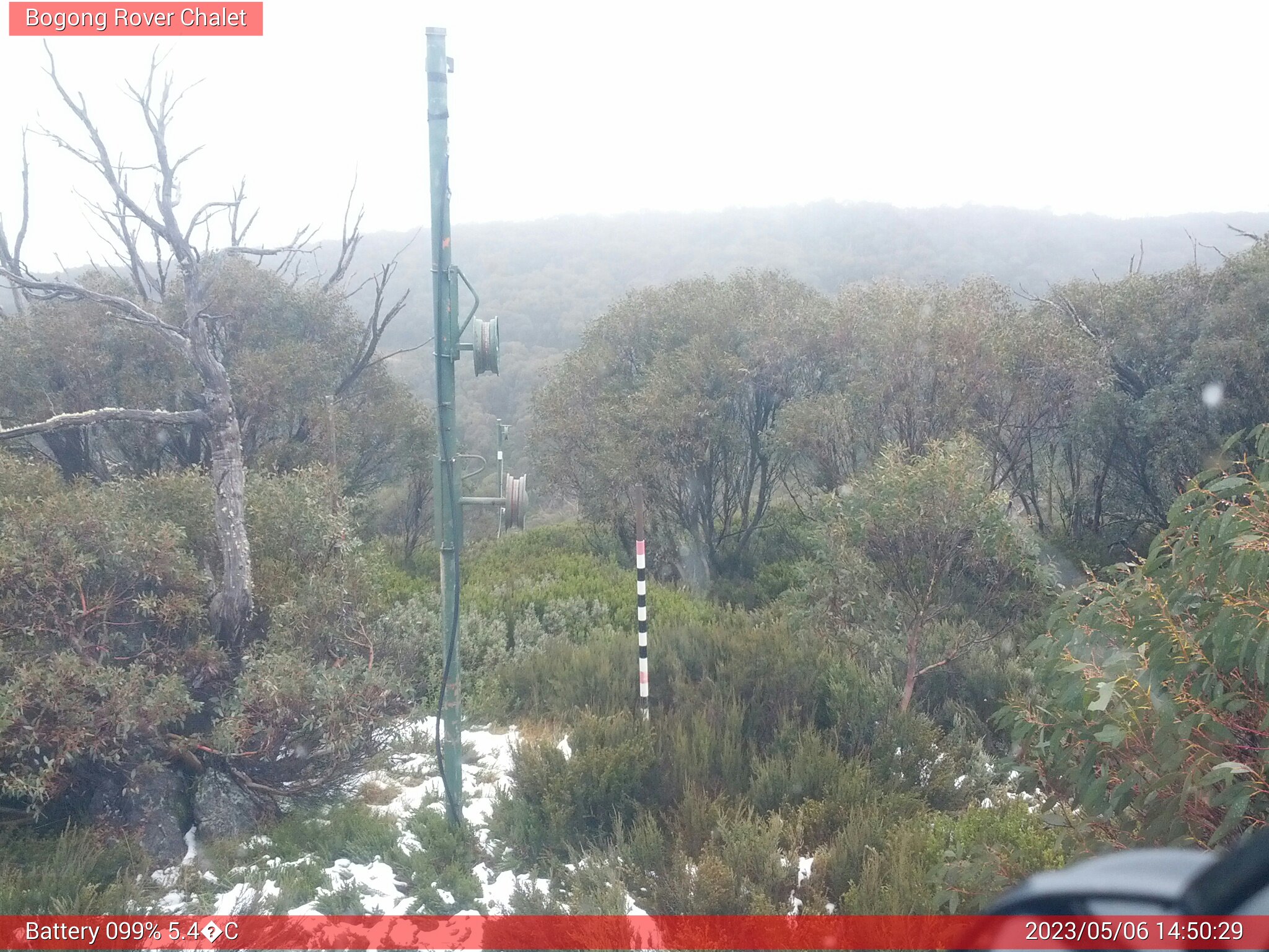 Bogong Web Cam 2:50pm Saturday 6th of May 2023