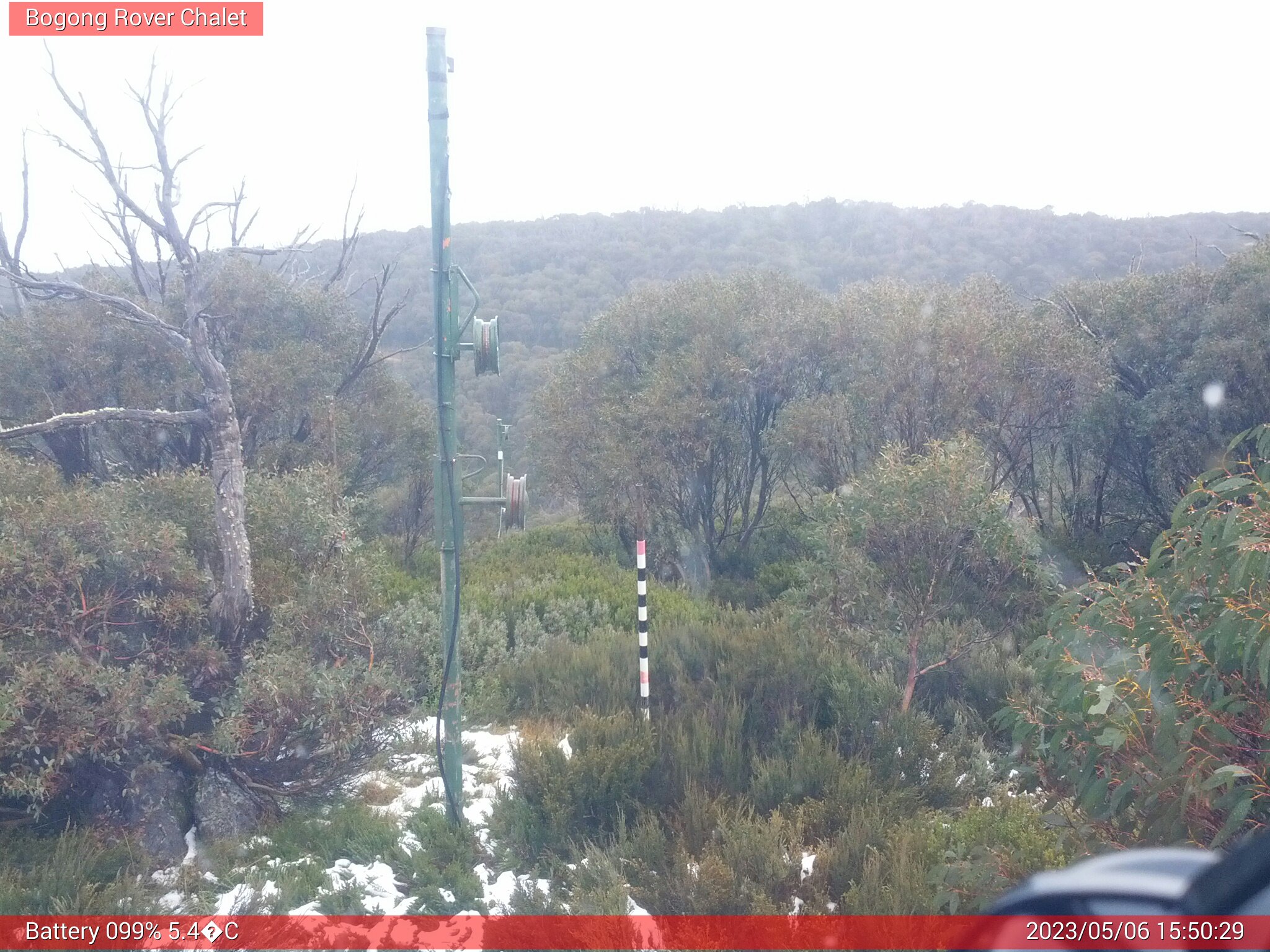 Bogong Web Cam 3:50pm Saturday 6th of May 2023