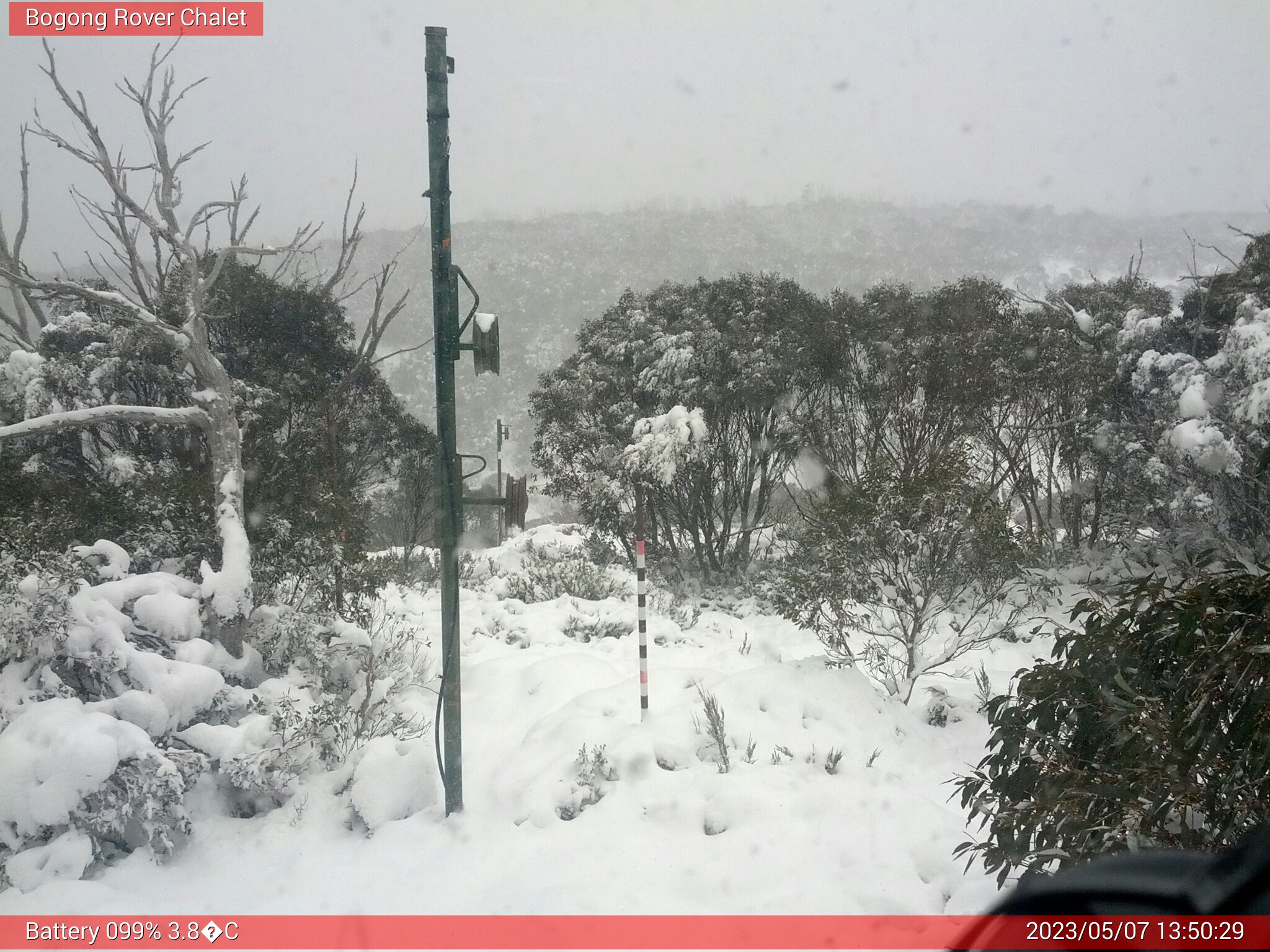 Bogong Web Cam 1:50pm Sunday 7th of May 2023