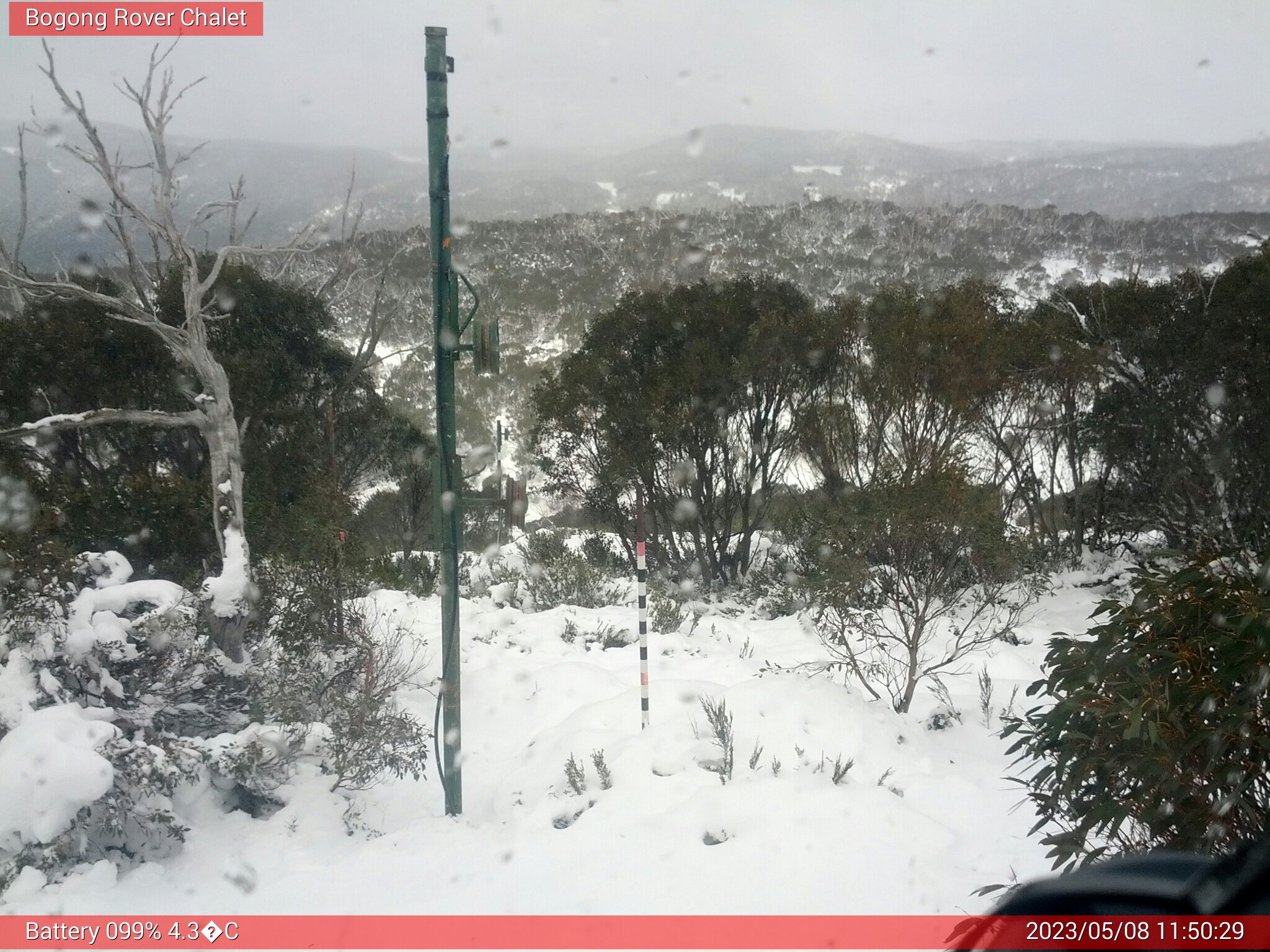 Bogong Web Cam 11:50am Monday 8th of May 2023