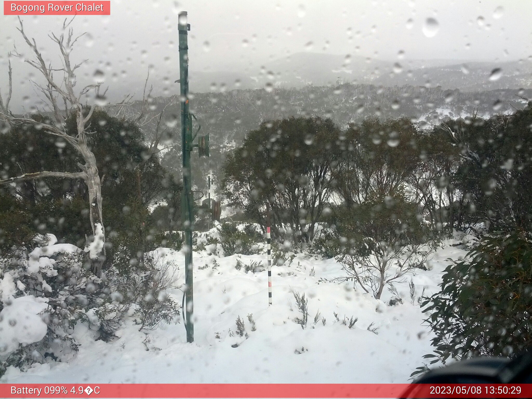 Bogong Web Cam 1:50pm Monday 8th of May 2023