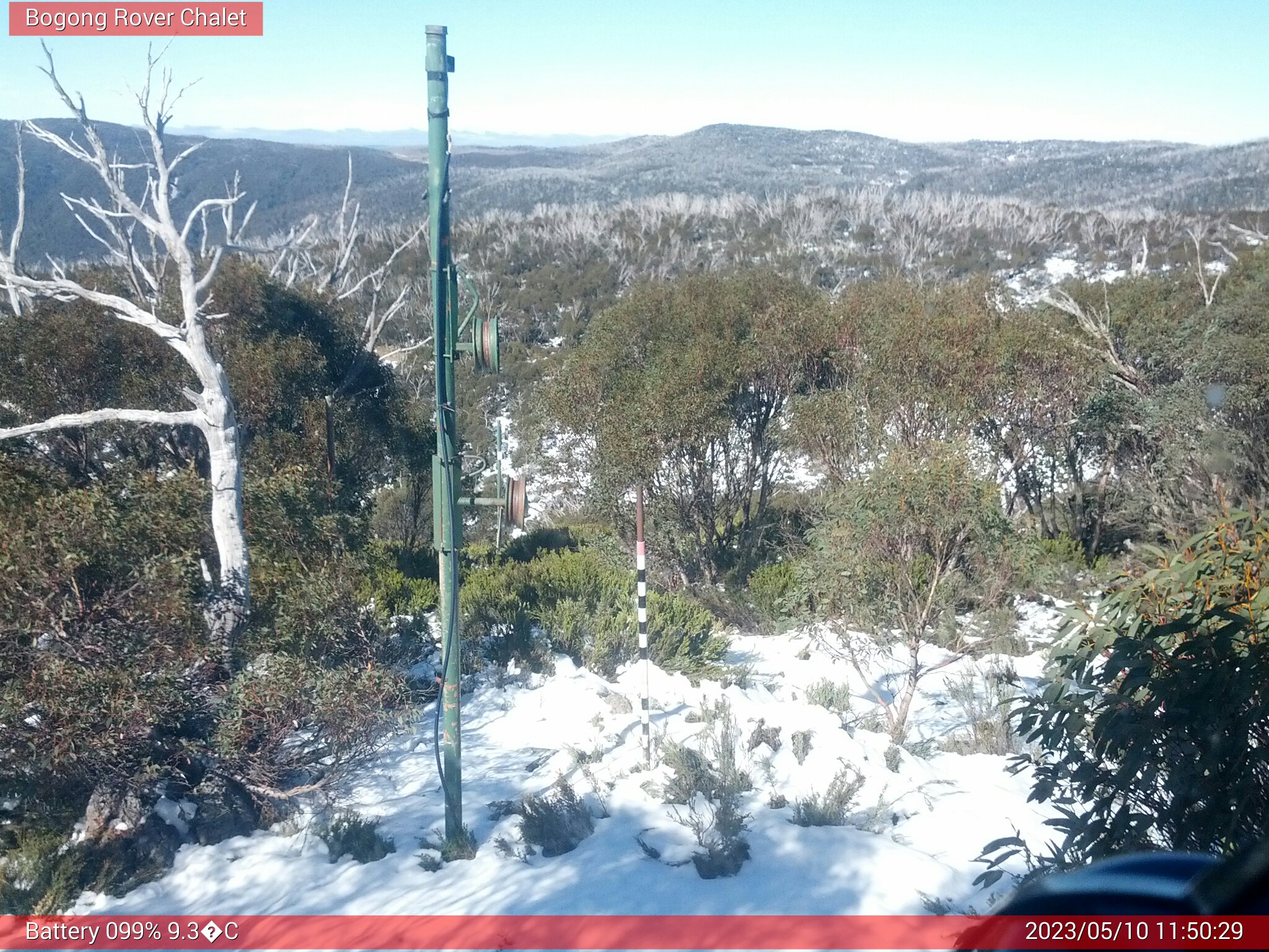 Bogong Web Cam 11:50am Wednesday 10th of May 2023