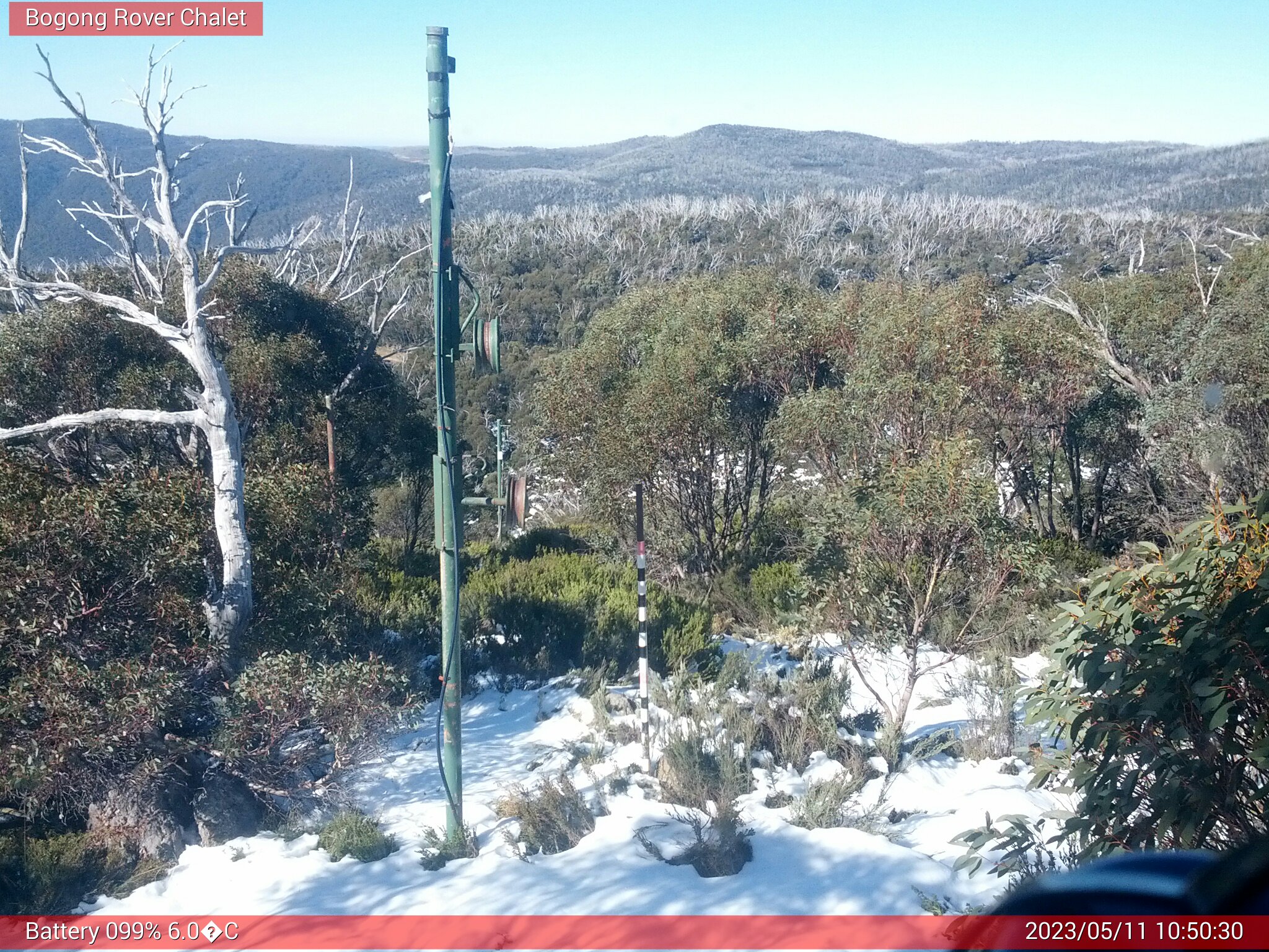 Bogong Web Cam 10:50am Thursday 11th of May 2023