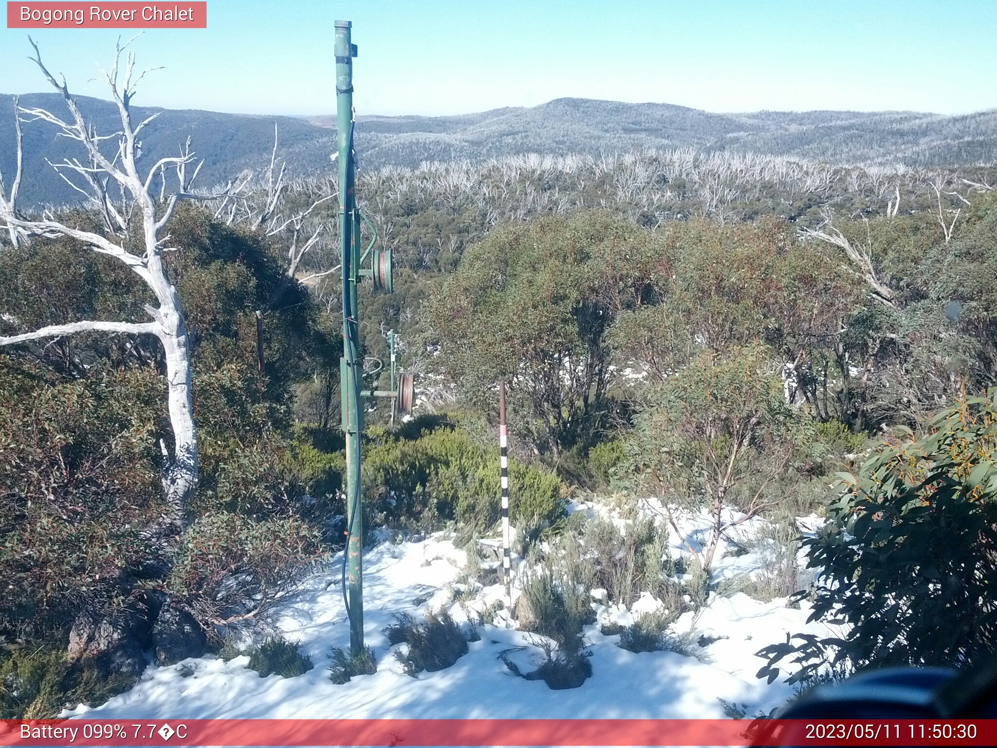 Bogong Web Cam 11:50am Thursday 11th of May 2023