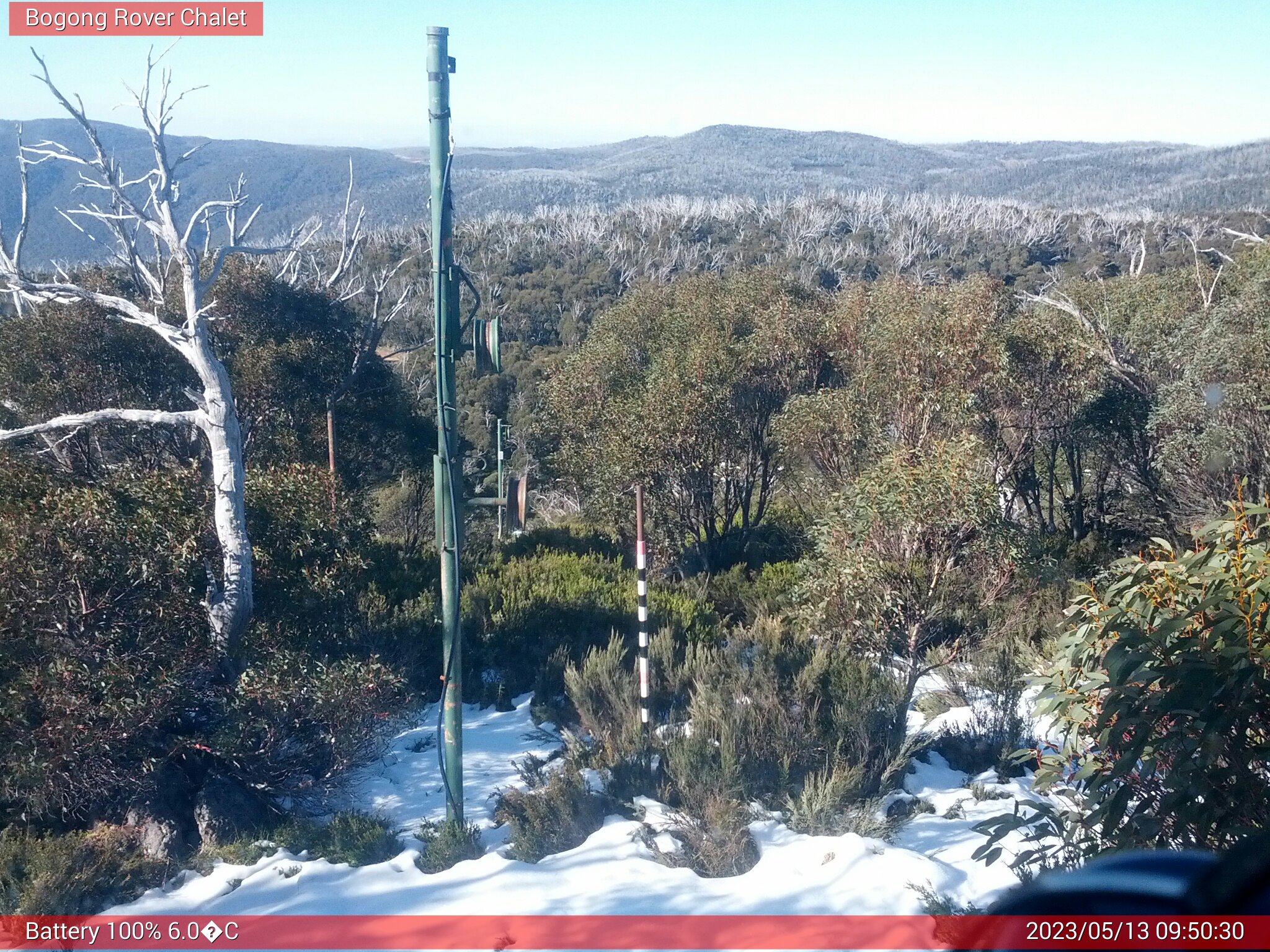 Bogong Web Cam 9:50am Saturday 13th of May 2023