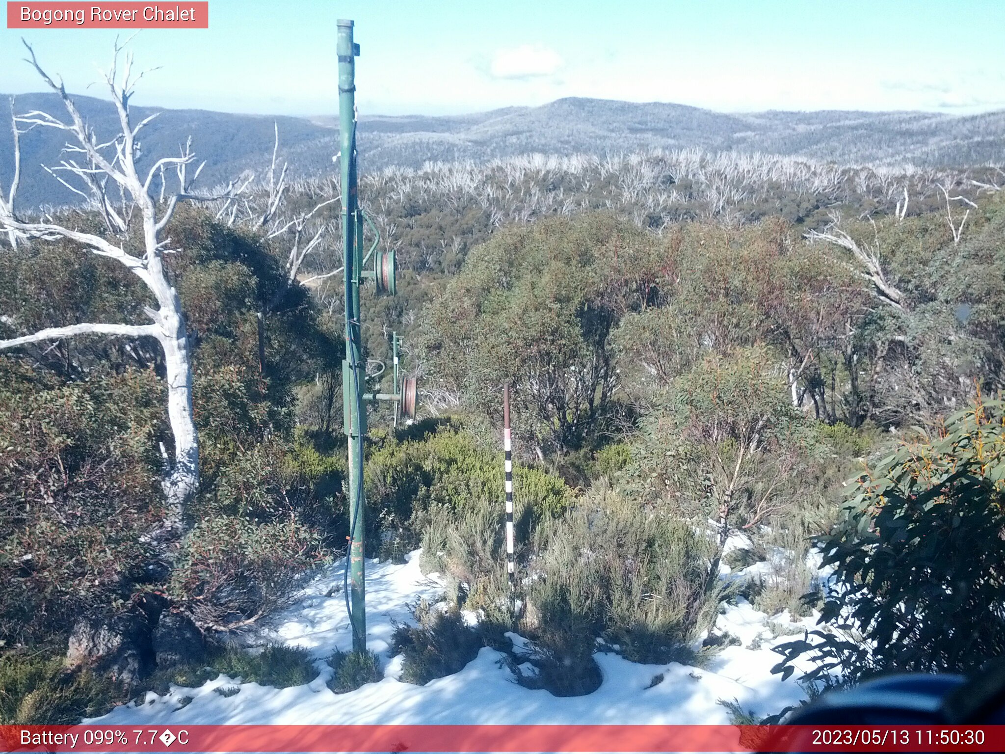 Bogong Web Cam 11:50am Saturday 13th of May 2023