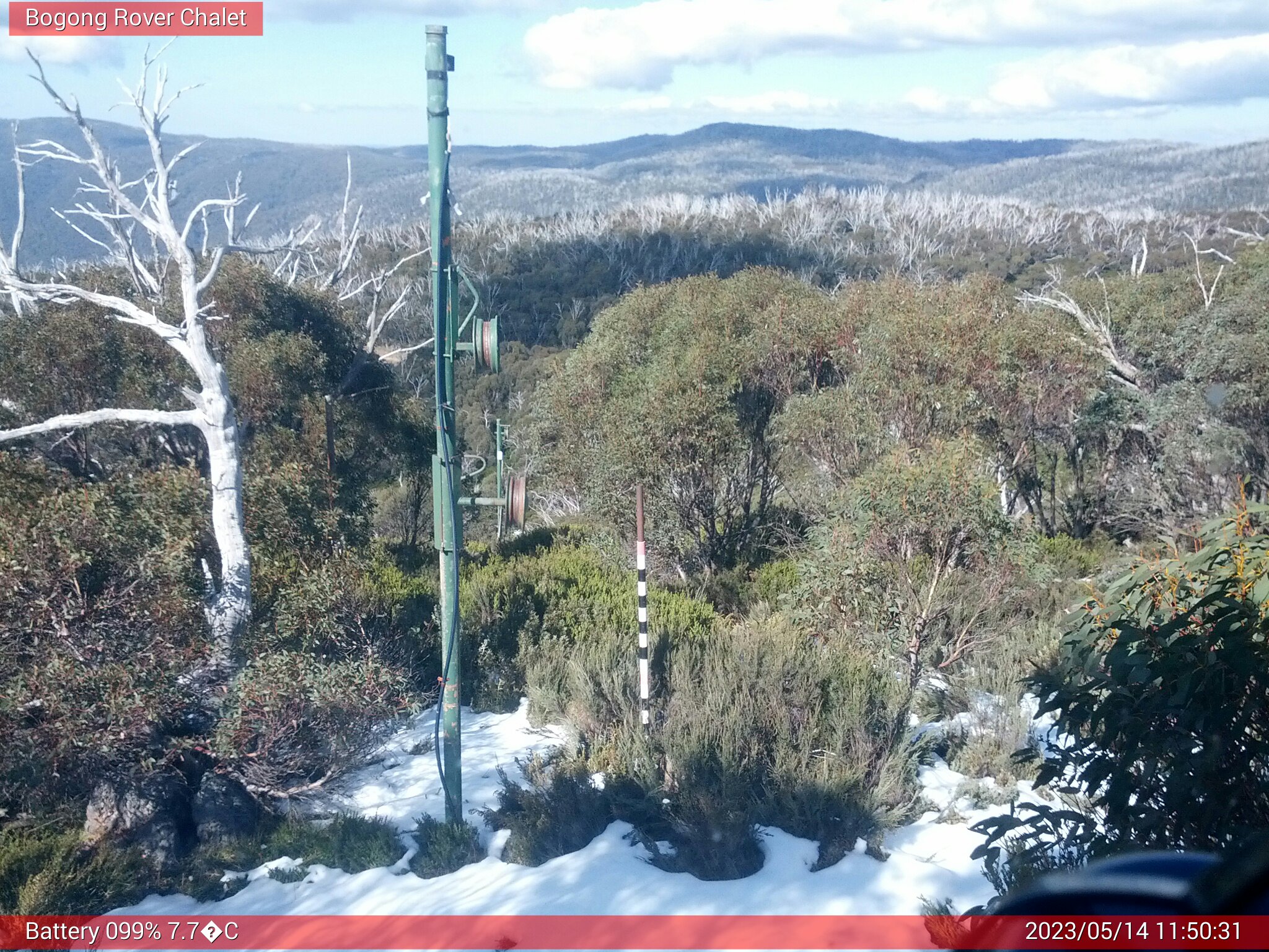 Bogong Web Cam 11:50am Sunday 14th of May 2023