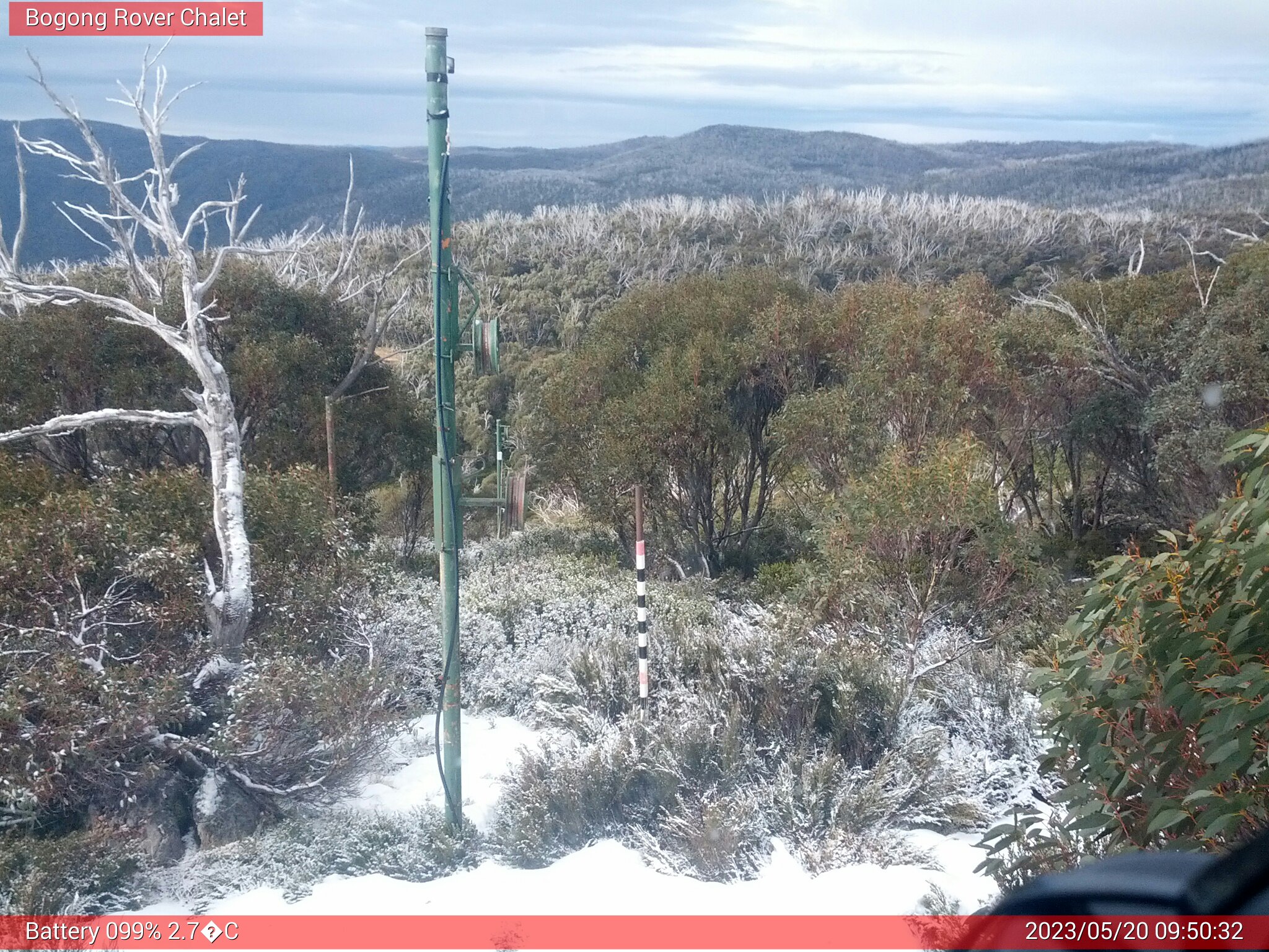 Bogong Web Cam 9:50am Saturday 20th of May 2023