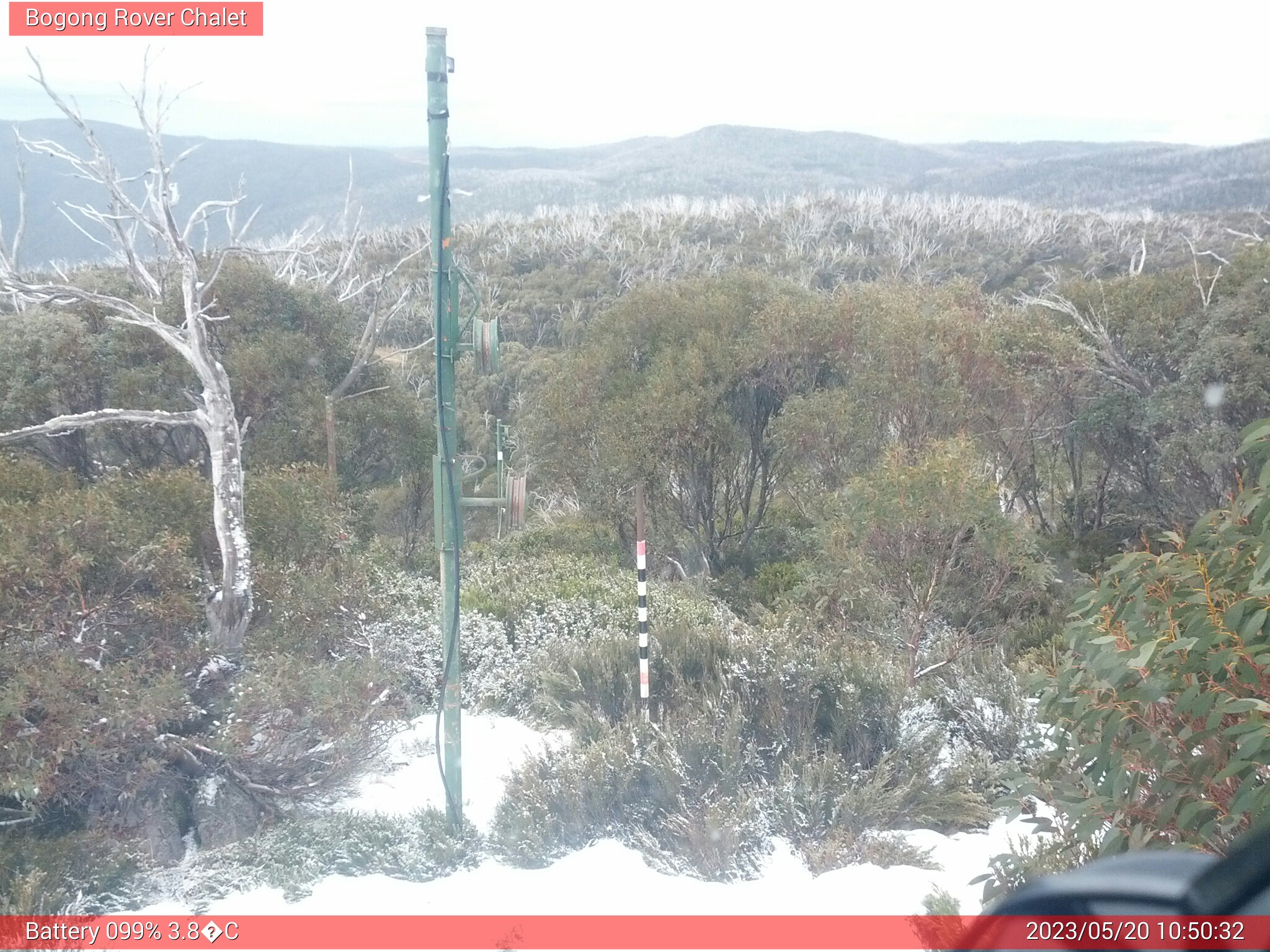 Bogong Web Cam 10:50am Saturday 20th of May 2023