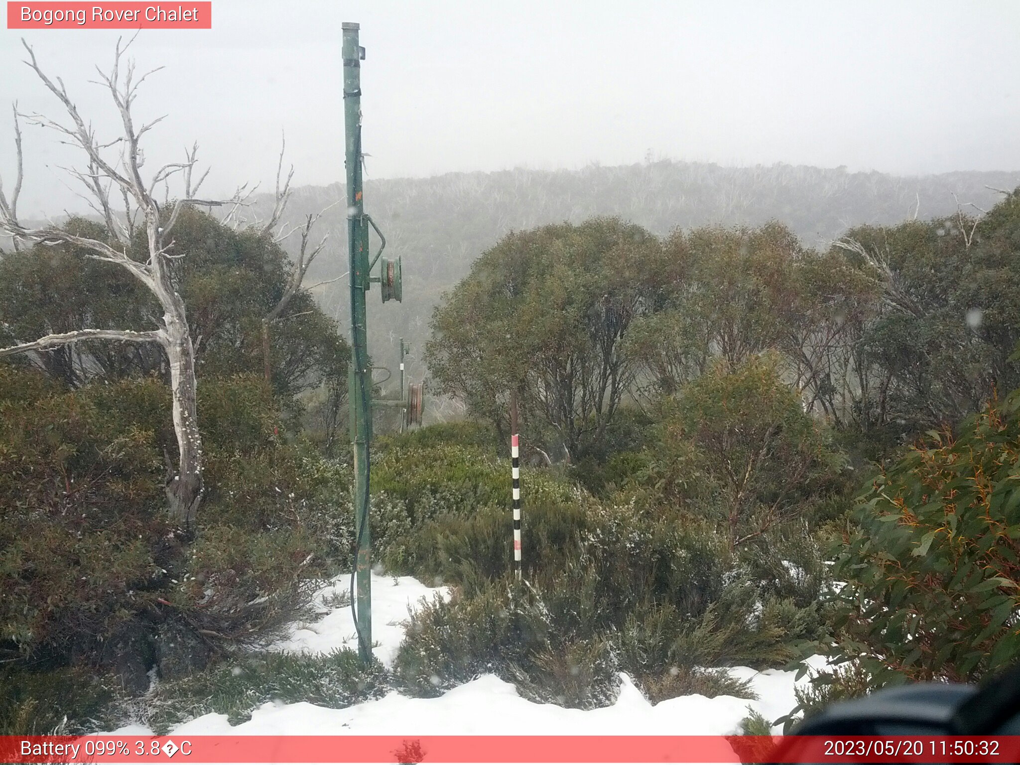 Bogong Web Cam 11:50am Saturday 20th of May 2023