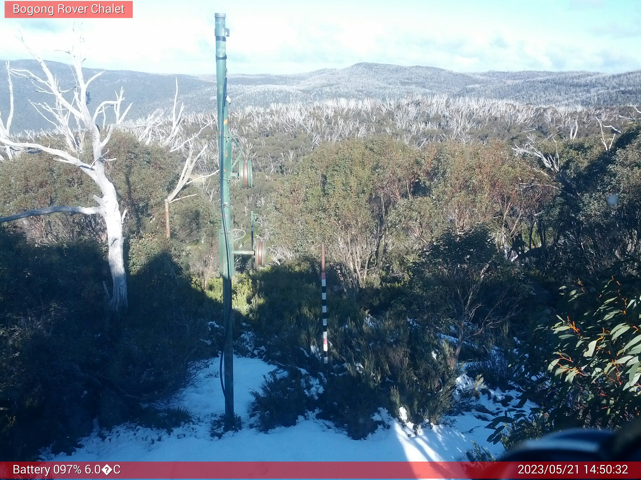 Bogong Web Cam 2:50pm Sunday 21st of May 2023