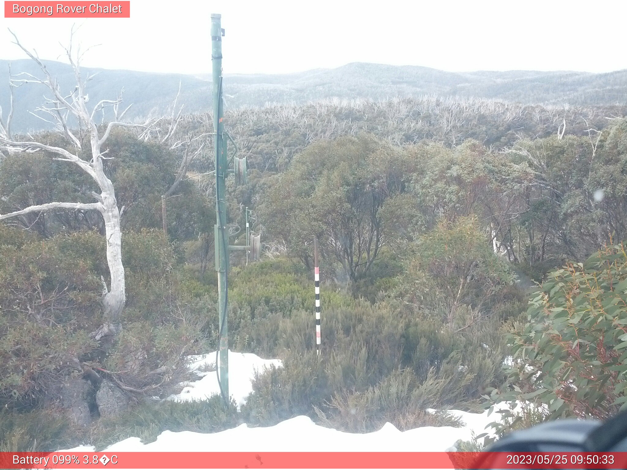 Bogong Web Cam 9:50am Thursday 25th of May 2023