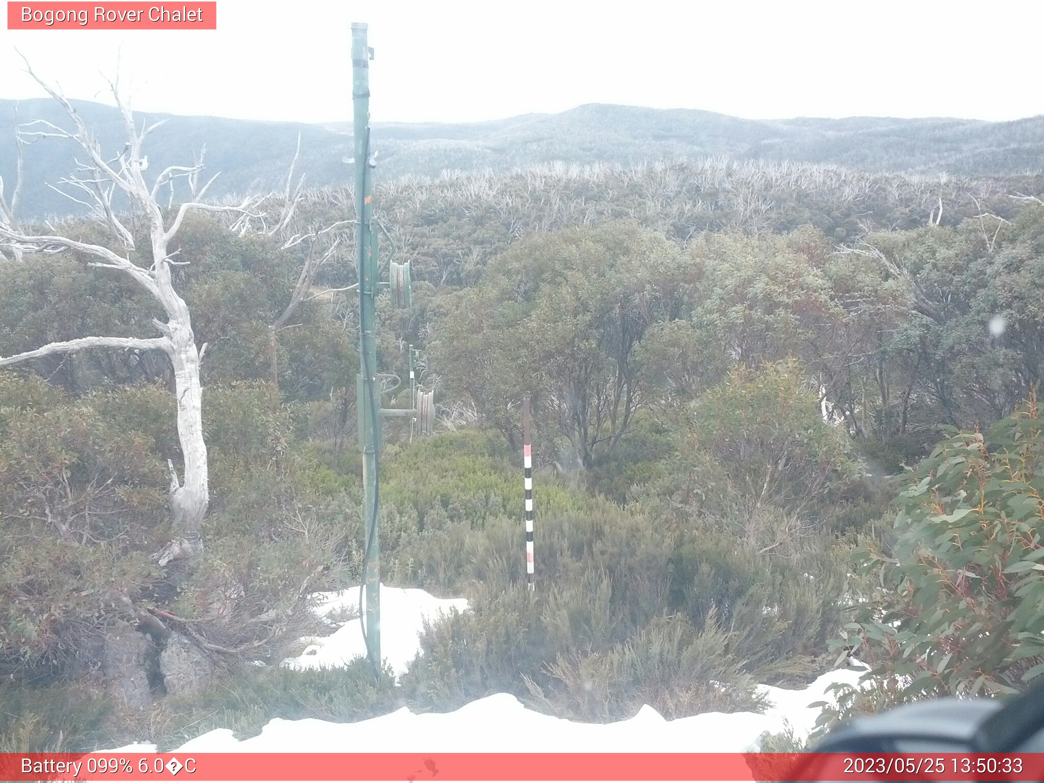 Bogong Web Cam 1:50pm Thursday 25th of May 2023