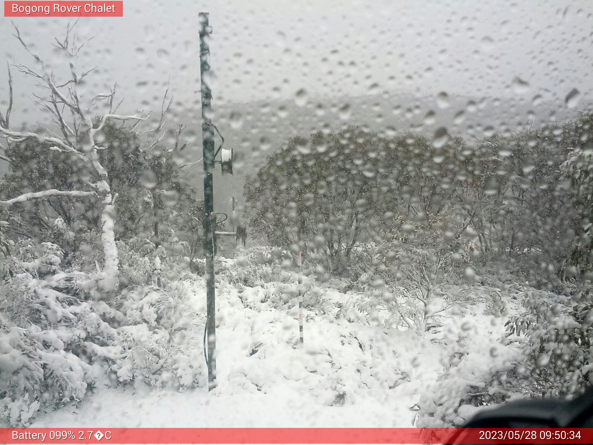 Bogong Web Cam 9:50am Sunday 28th of May 2023