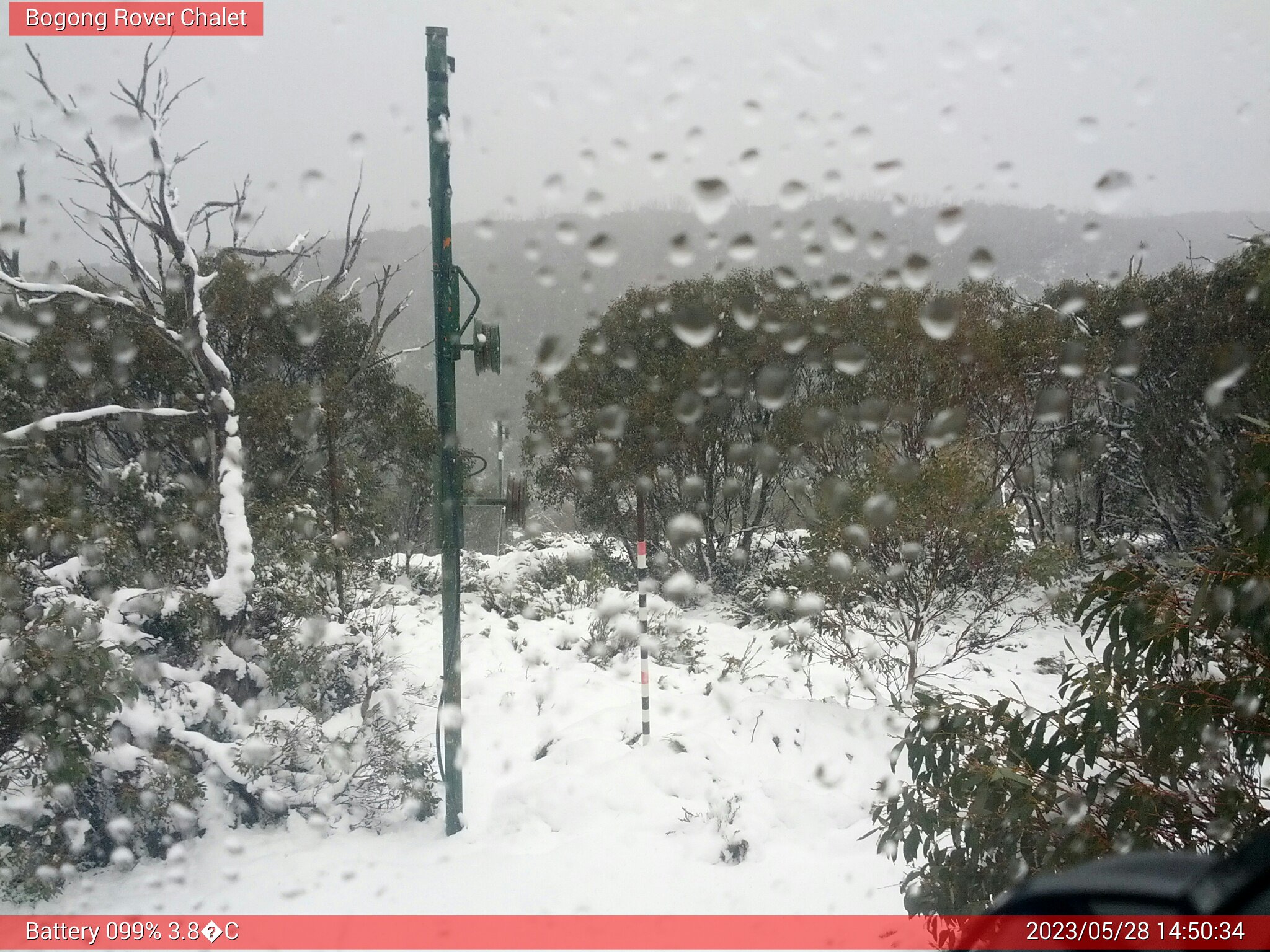 Bogong Web Cam 2:50pm Sunday 28th of May 2023