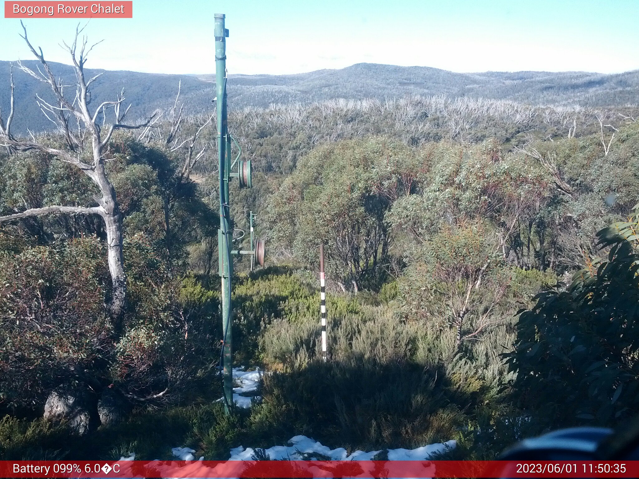 Bogong Web Cam 11:50am Thursday 1st of June 2023