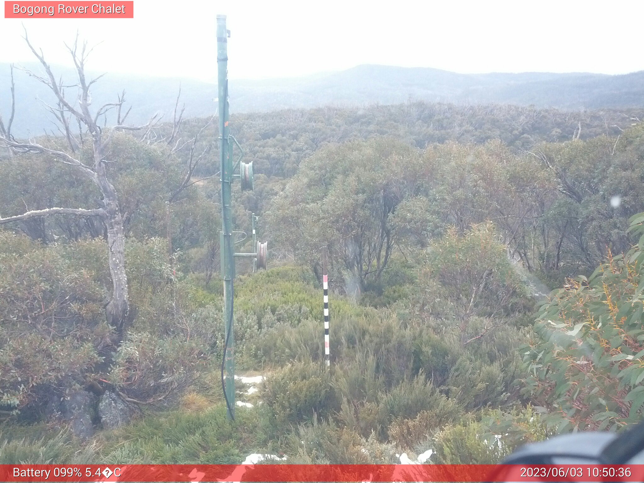 Bogong Web Cam 10:50am Saturday 3rd of June 2023