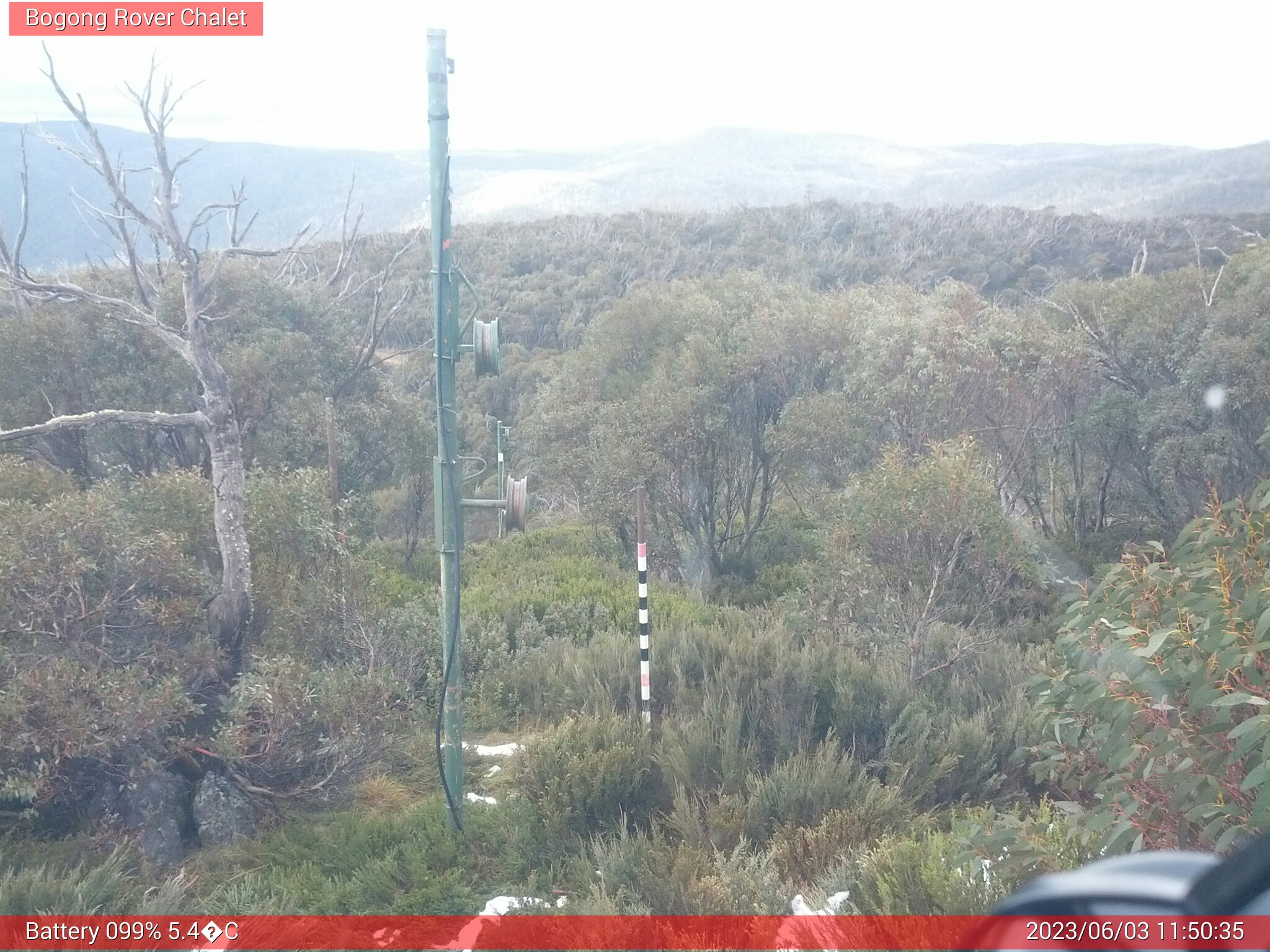 Bogong Web Cam 11:50am Saturday 3rd of June 2023