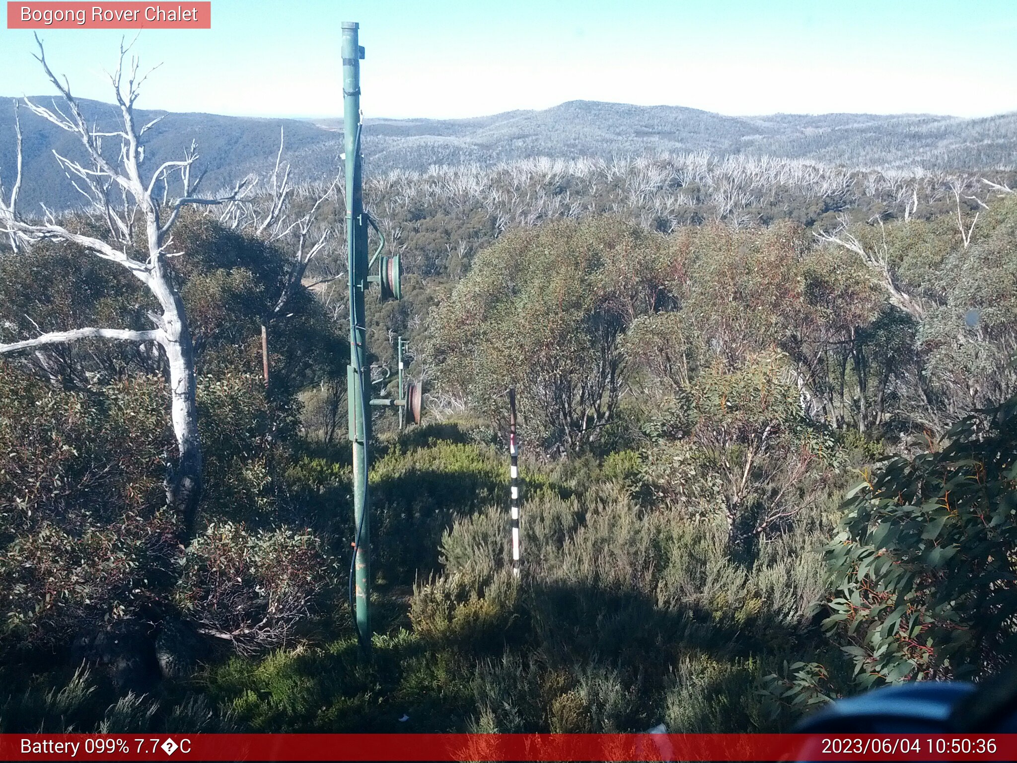 Bogong Web Cam 10:50am Sunday 4th of June 2023