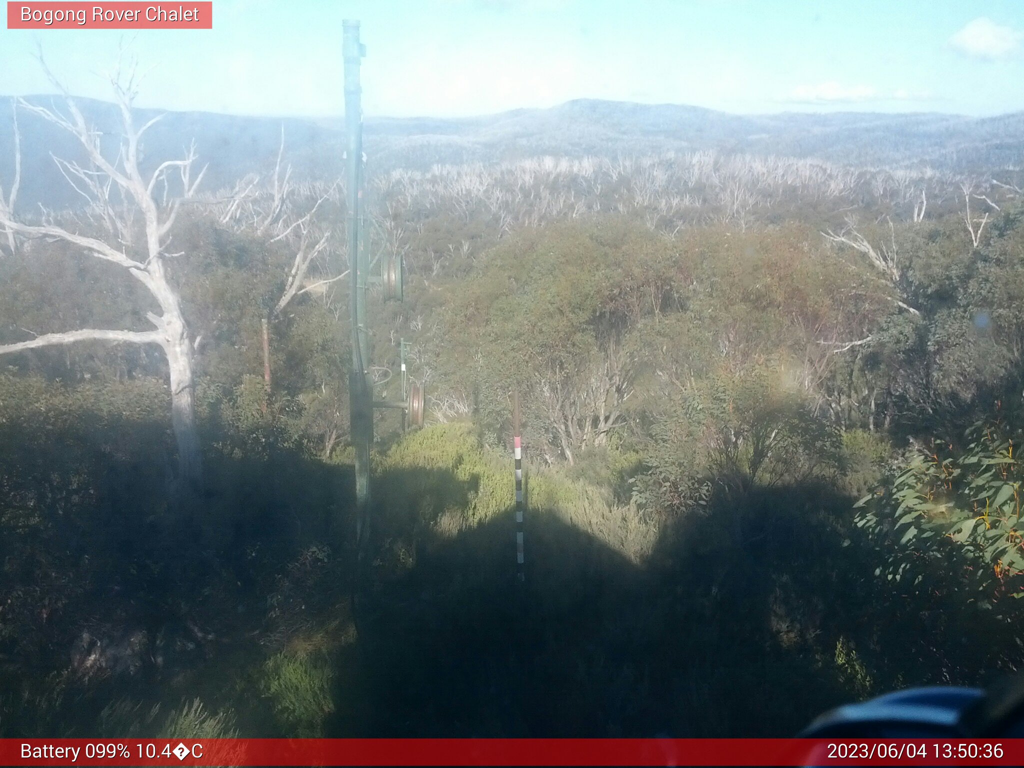 Bogong Web Cam 1:50pm Sunday 4th of June 2023