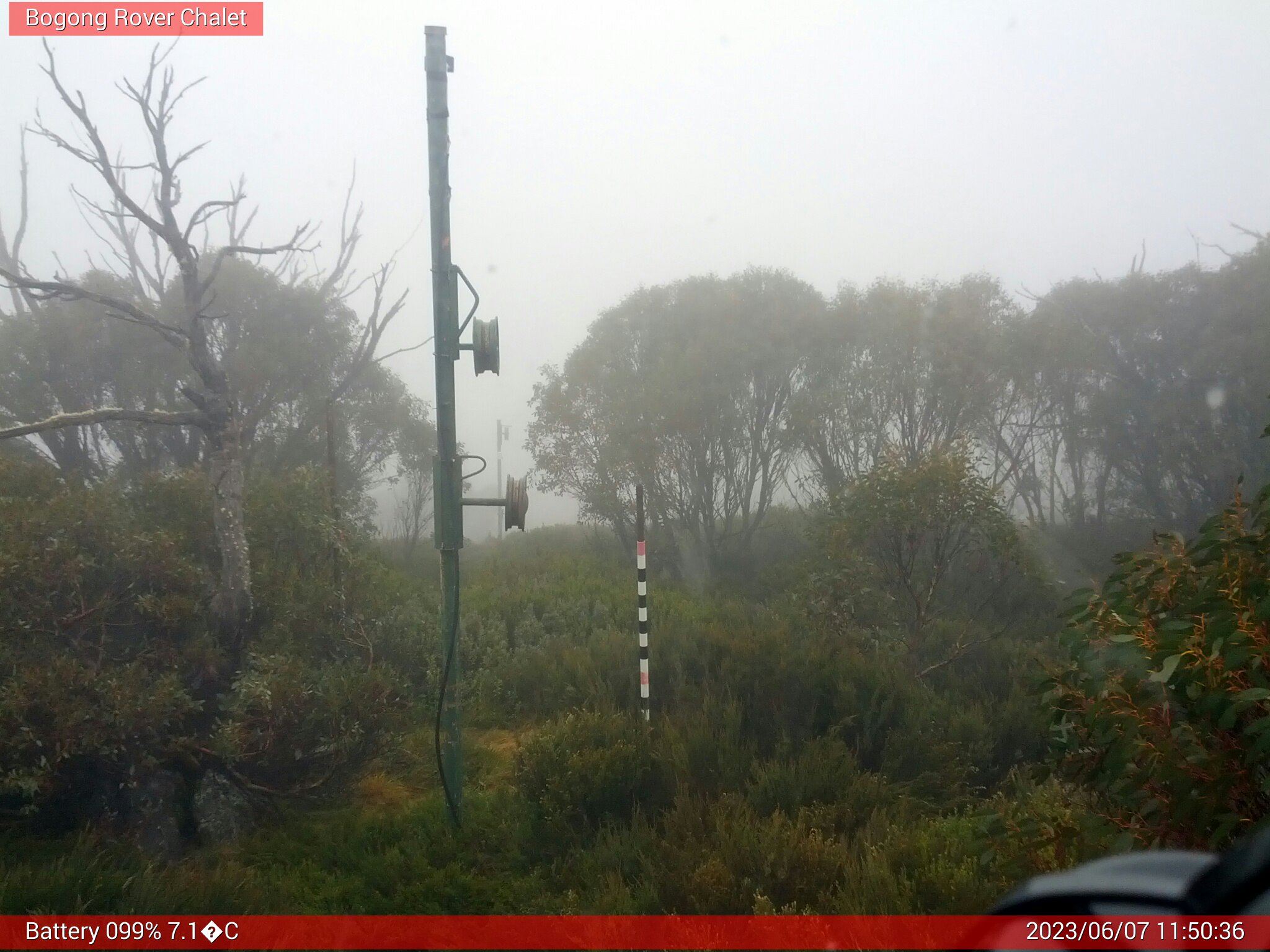 Bogong Web Cam 11:50am Wednesday 7th of June 2023